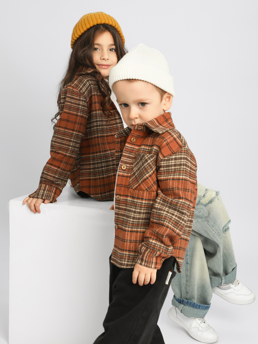 Рубашка Соль и Перец SP1510коричневый - фото 5