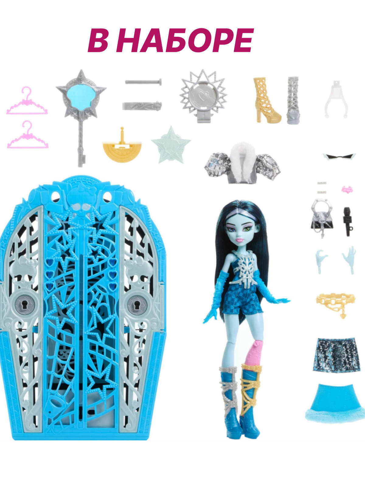 Кукла модельная Mattel Frankie Stein Франки Штейн JBG81 Frankie Stein - фото 7