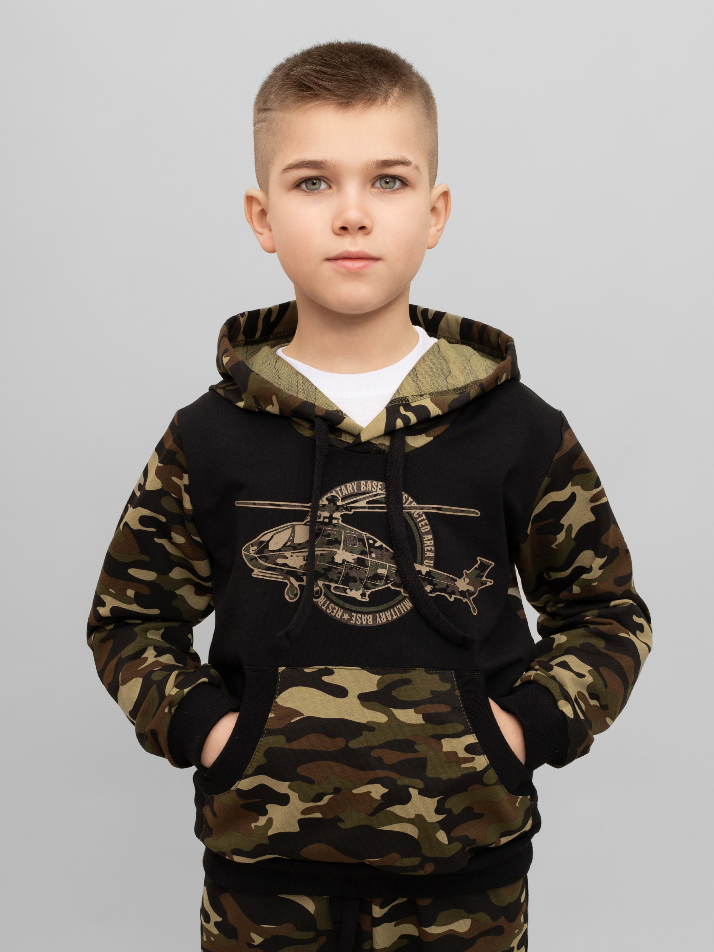 Худи и брюки Утенок 747 хаки экспедиция - фото 3