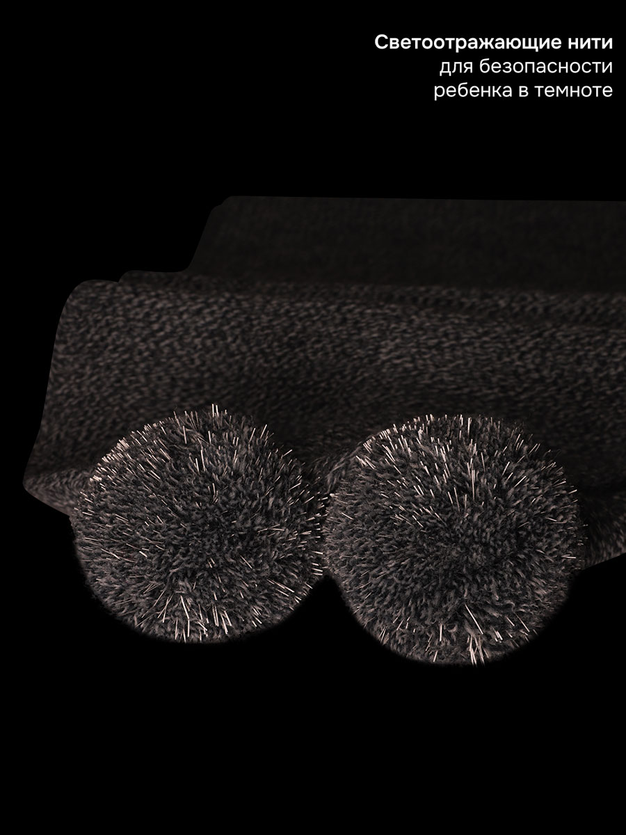 Шарф NIKASTYLE 17з15725 серо/голубой - фото 6