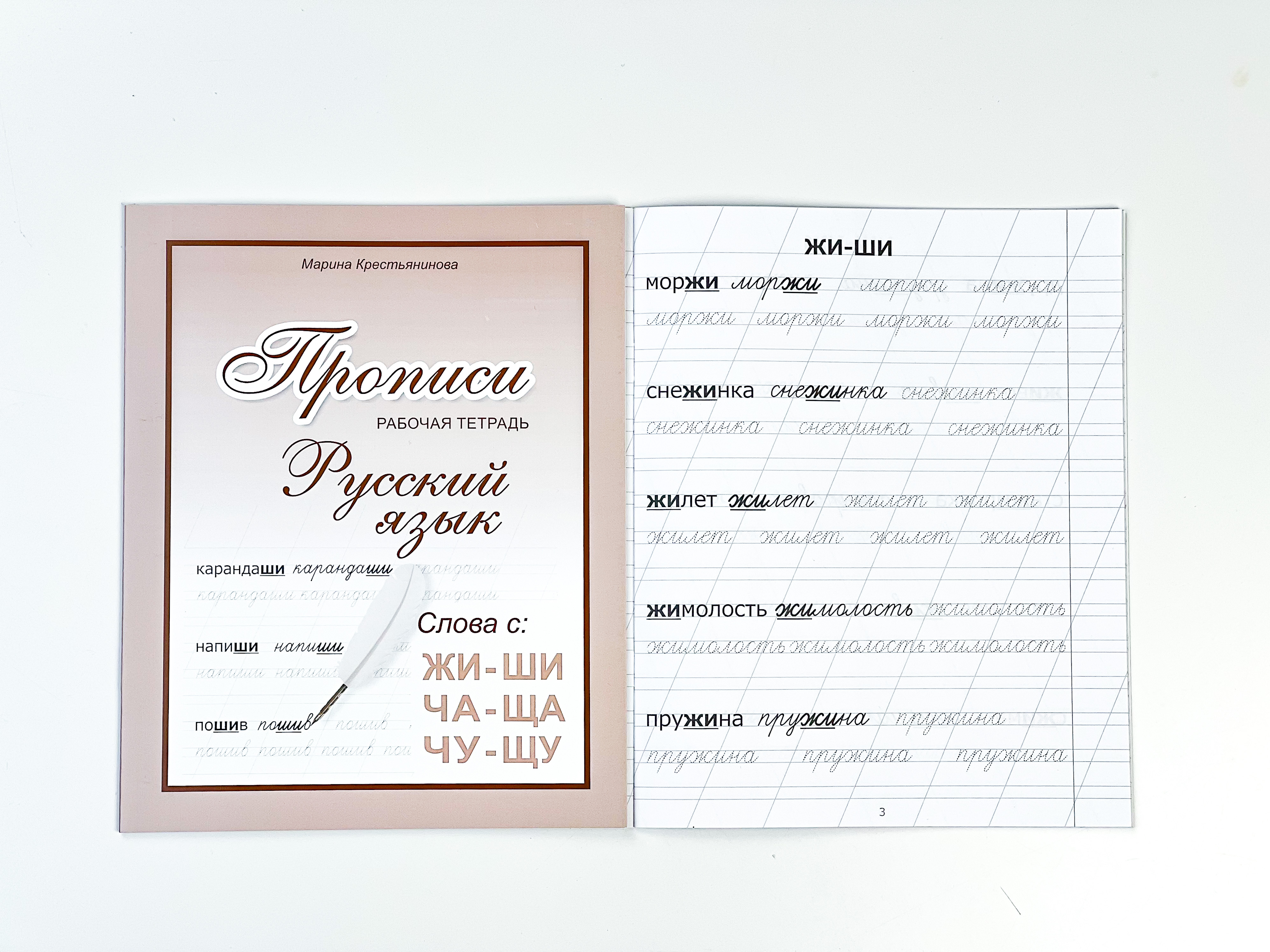 Прописи русский язык propisi.store Слова с правилом ЖИ- ШИ ЧА-ЩА ЧУ-ЩУ. - фото 6