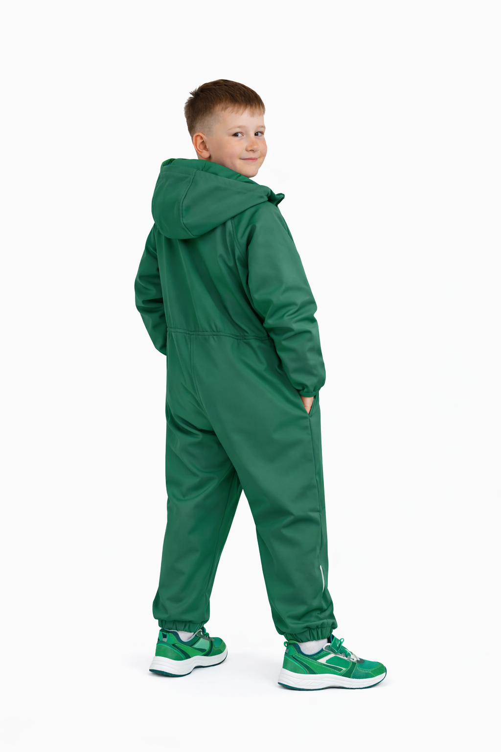 Комбинезон ILVES ILV-A-180/21_т.зеленый/лайм - фото 2