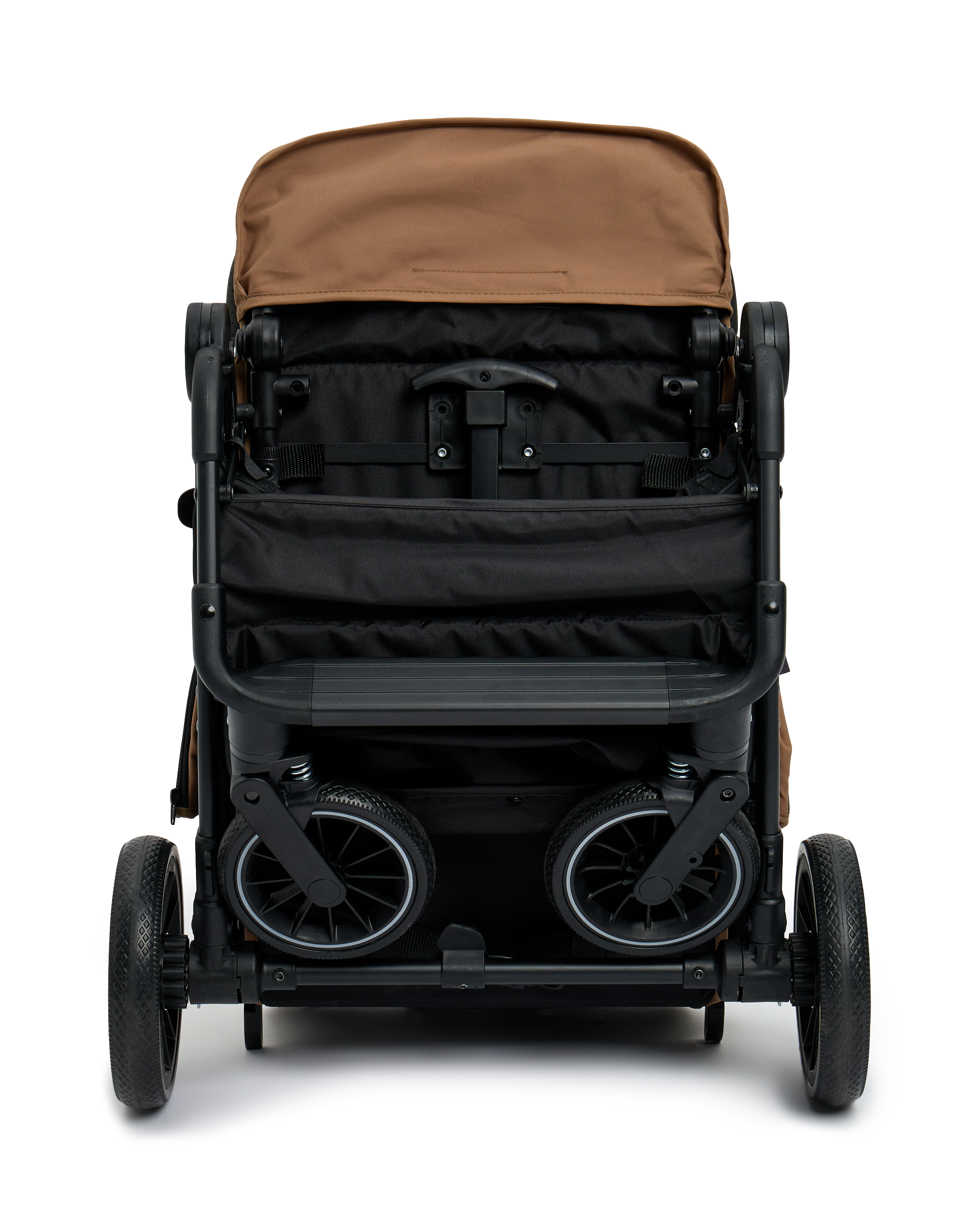 Коляска прогулочная BabyGo Roady Plus коричневый - фото 19