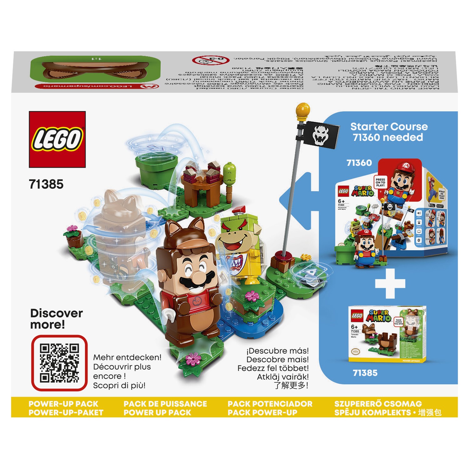 Конструктор LEGO Super Mario Набор усилений Марио Тануки - фото 3