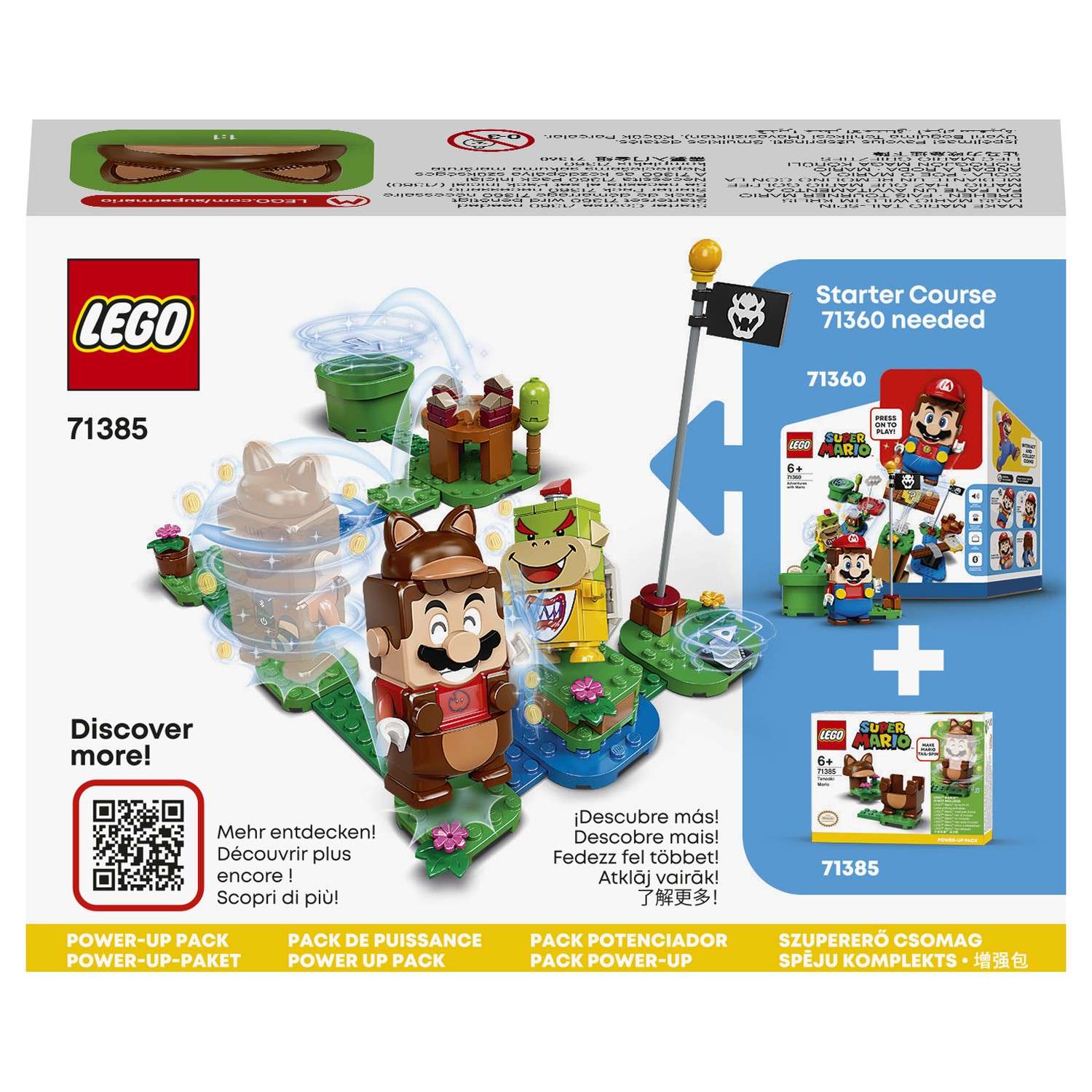 Конструктор LEGO Super Mario Набор усилений Марио Тануки - фото 3