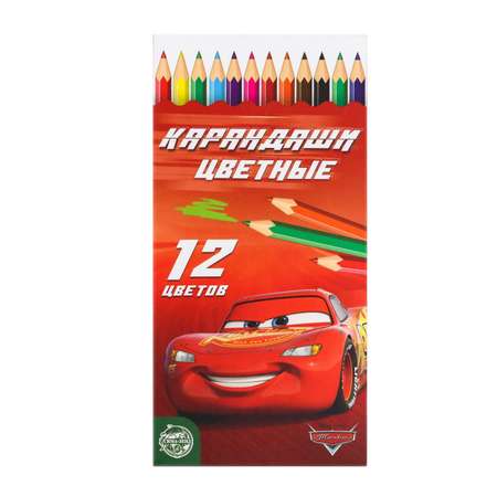 Карандаши цветные Disney 12 шт.