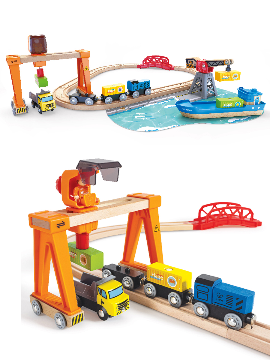Набор железнодорожный Hape E3791_HP - фото 5
