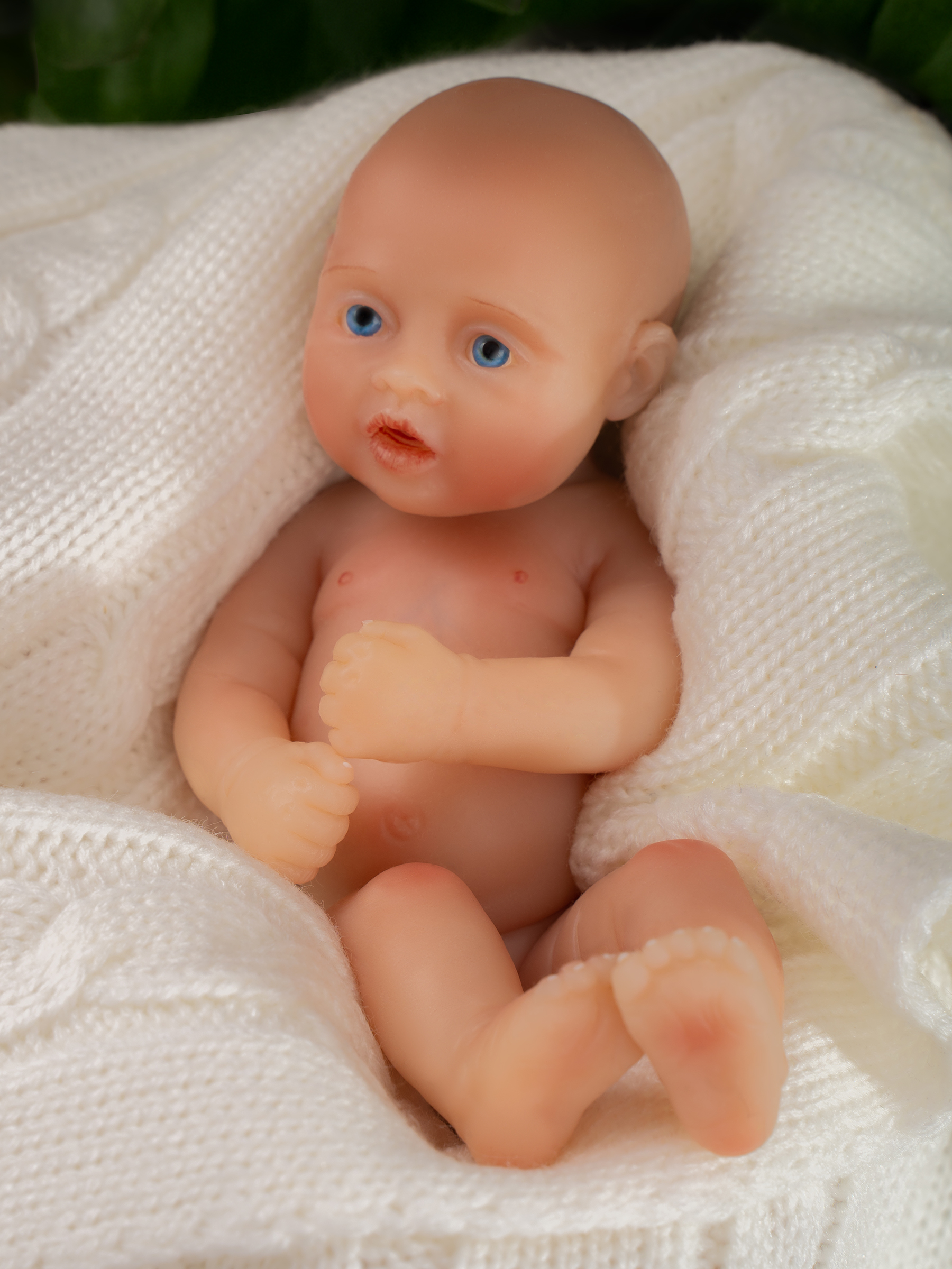 Кукла мини Magic Manufactory Magic baby Пупс реборн девочка высота 19 см 4631162180901 - фото 26