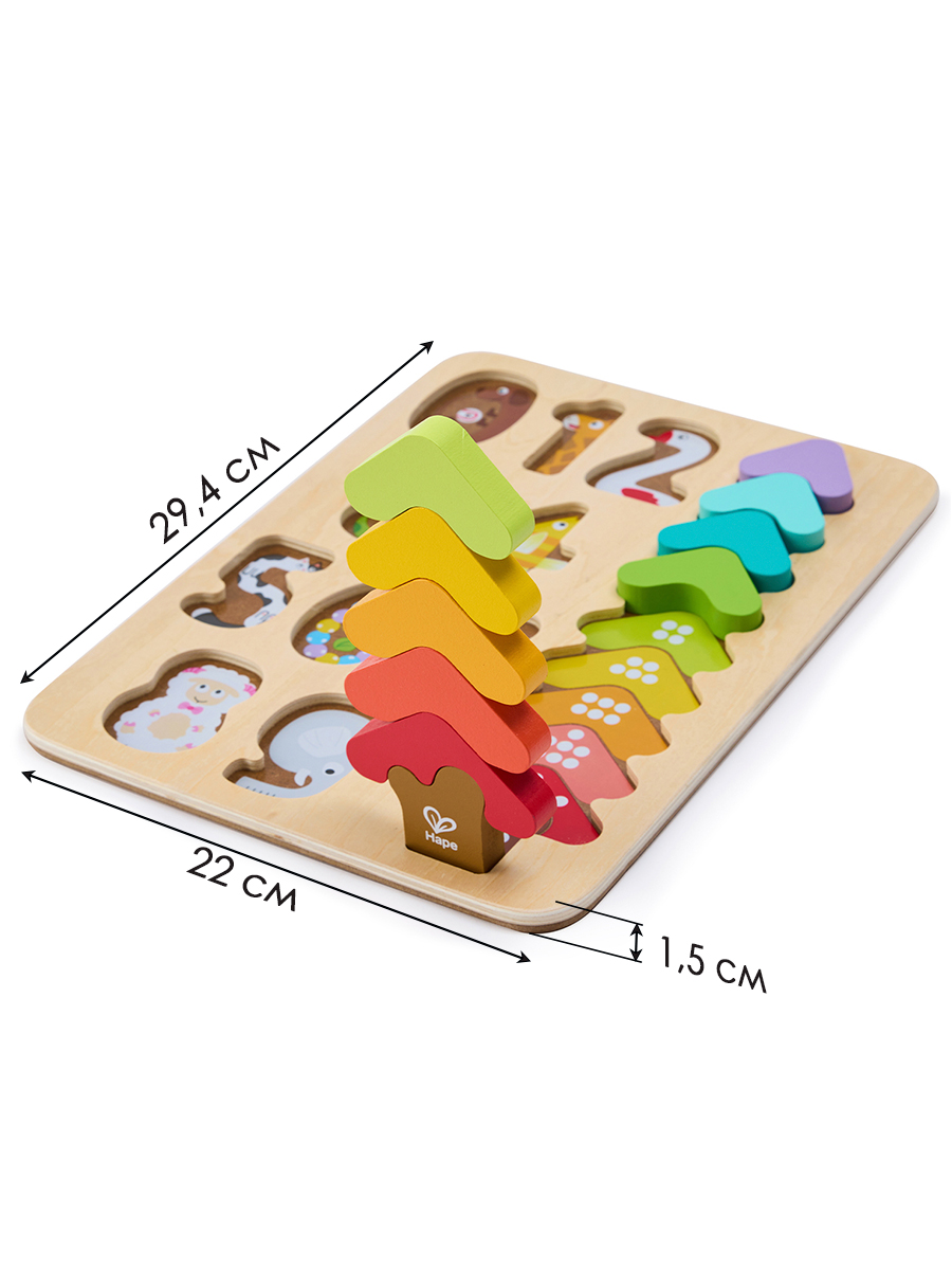Пазл Hape деревянный - фото 3