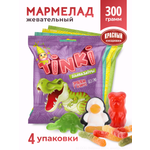 Мармелад жевательный Красный пищевик ассорти 4шт
