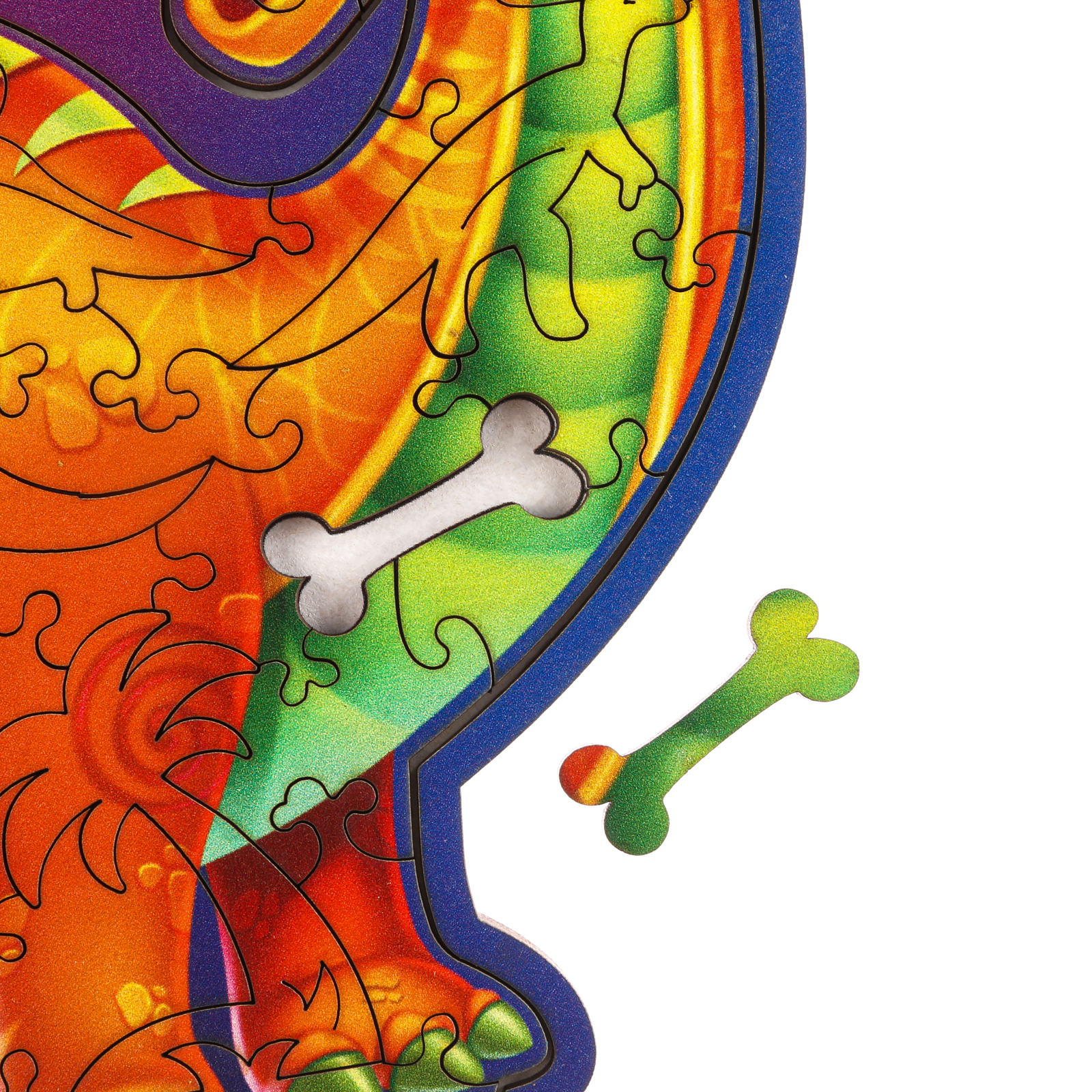 Пазл Лесная мастерская деревянный - фото 5