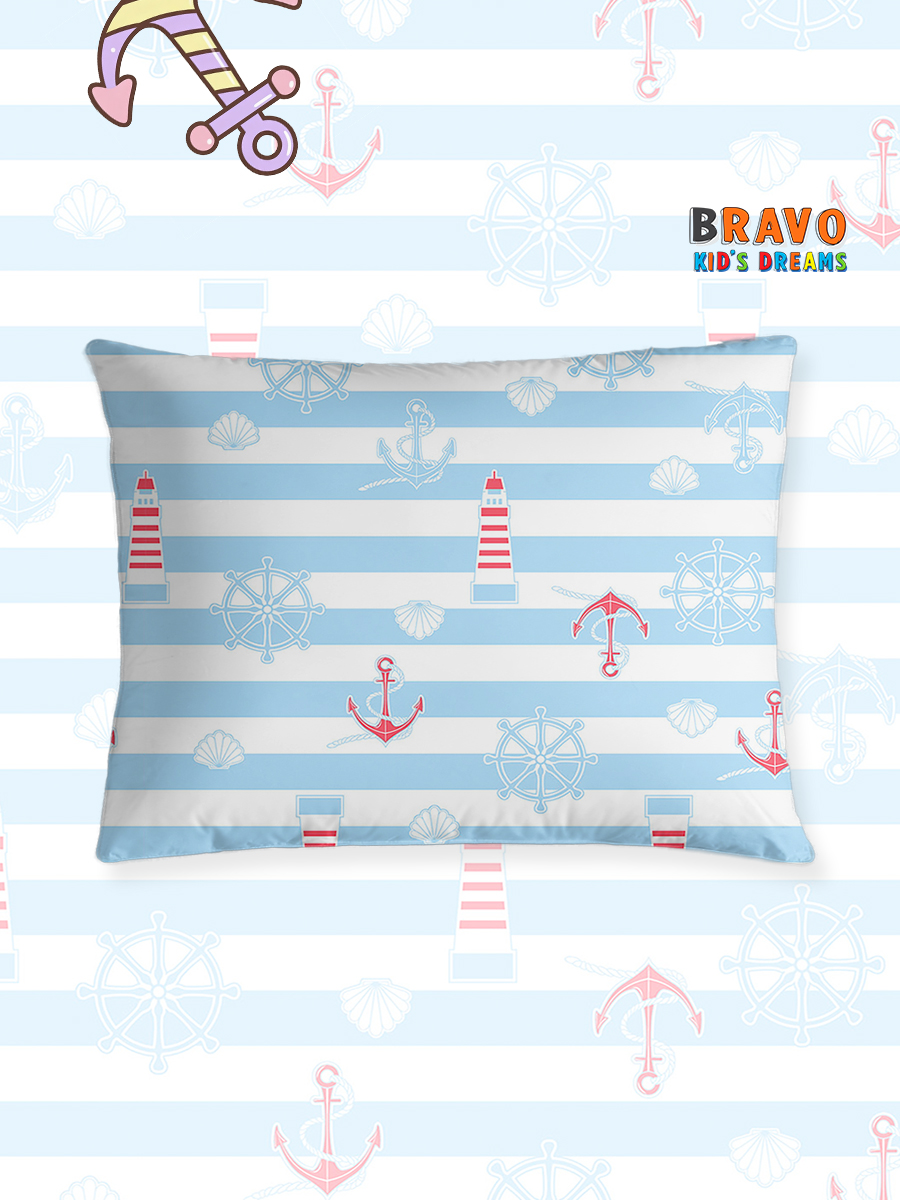 Наволочка BRAVO kids dreams Регата 70 x 50 см - фото 3