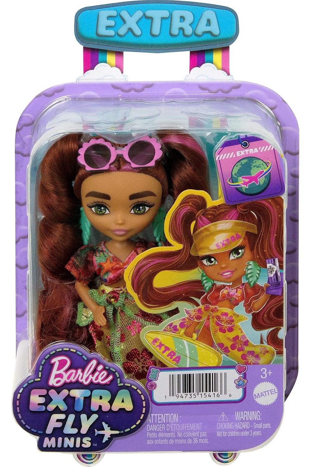 Кукла мини Barbie Extra Minis HGP62/HPB18 - фото 5