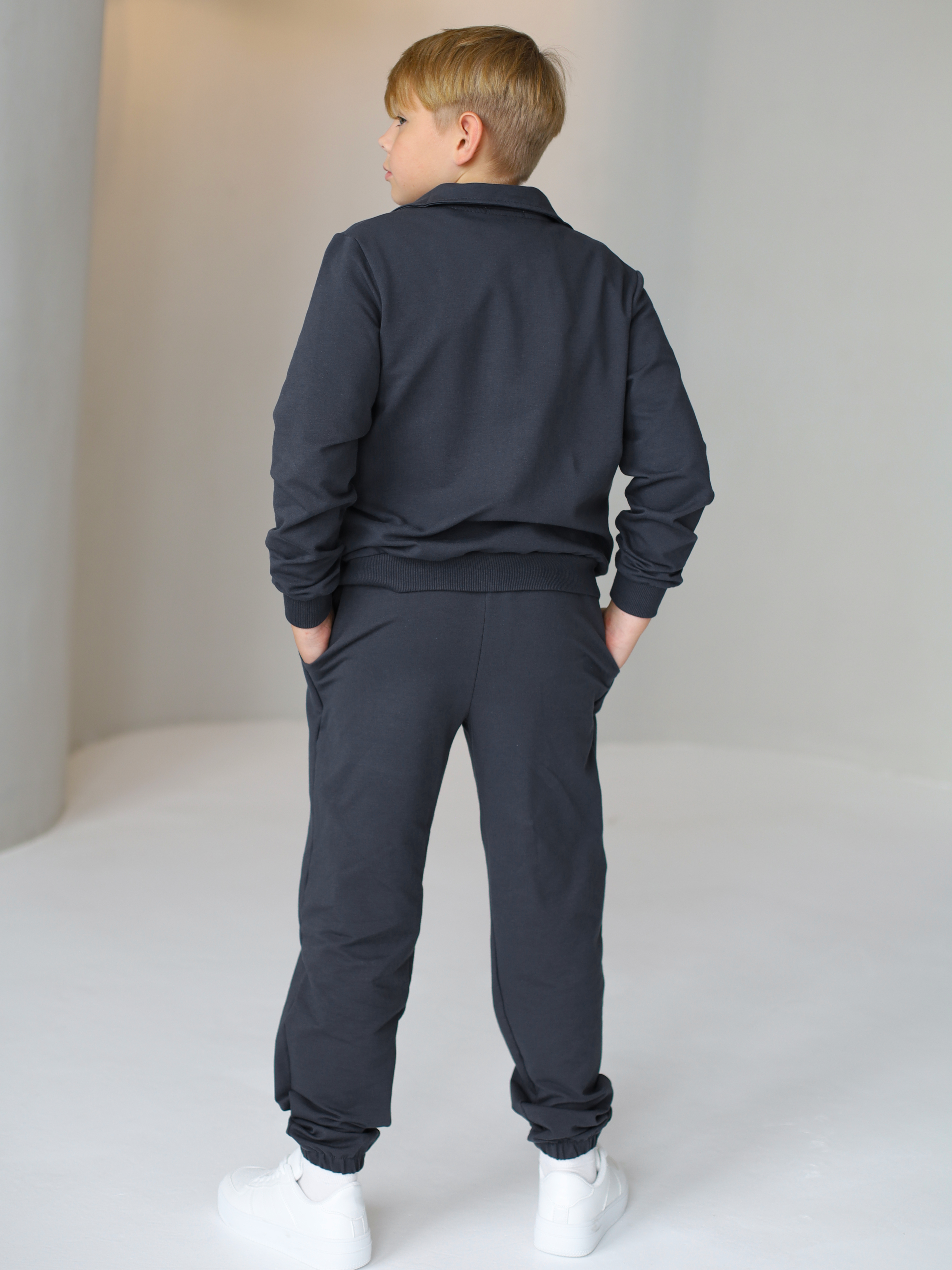 Костюм Агапэ 8015-1_серый - фото 5