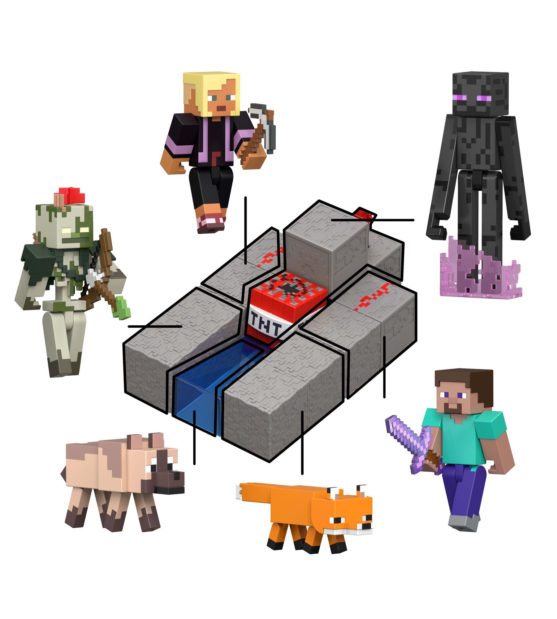 Фигурка Minecraft Creeper - фото 5
