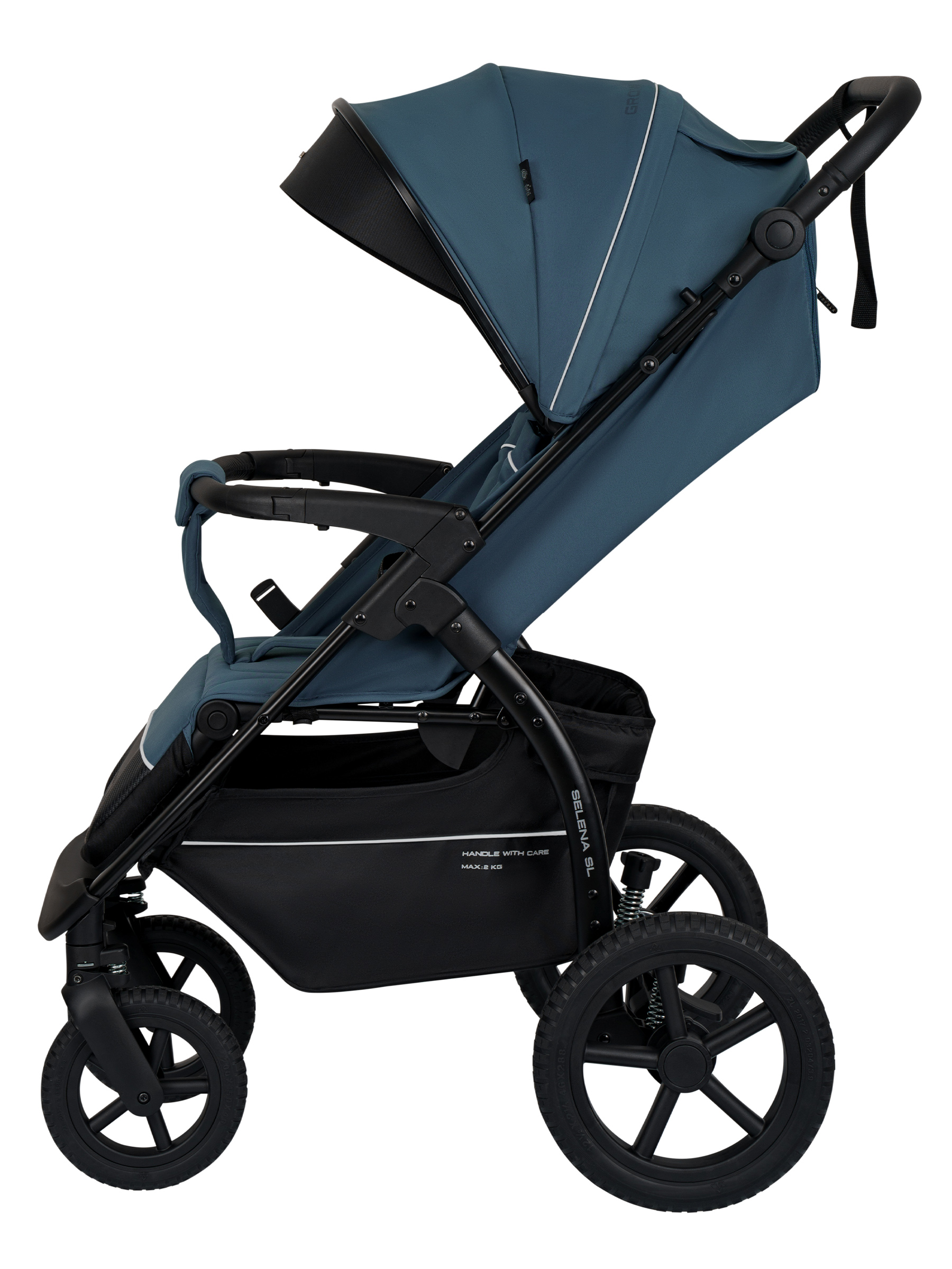 Коляска прогулочная JOVOLA Selena SL, всесезонная синий - фото 22