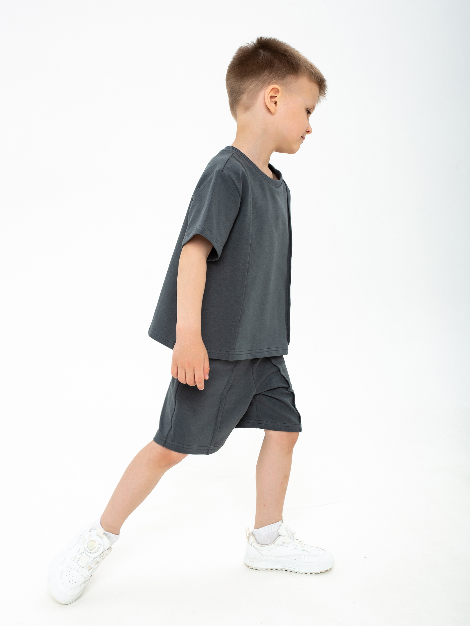 Костюм Marishachildrenstyle КМ-89-графит - фото 4