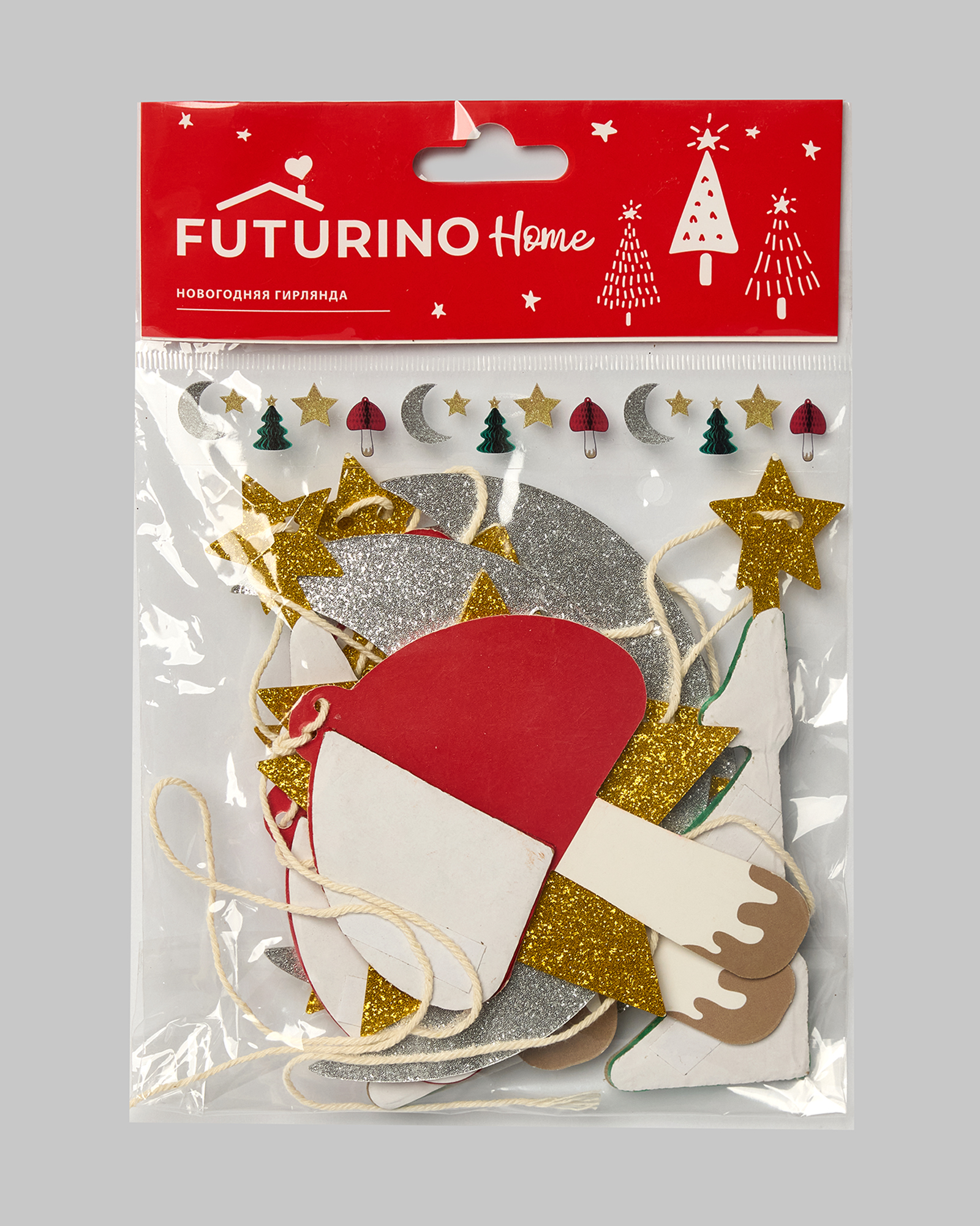 Новогодняя гирлянда FUTURINO Home Сказочный лес W24FH-FHNY022-43 - фото 3