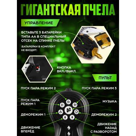 Насекомое РУ AUTODRIVE Пчела
