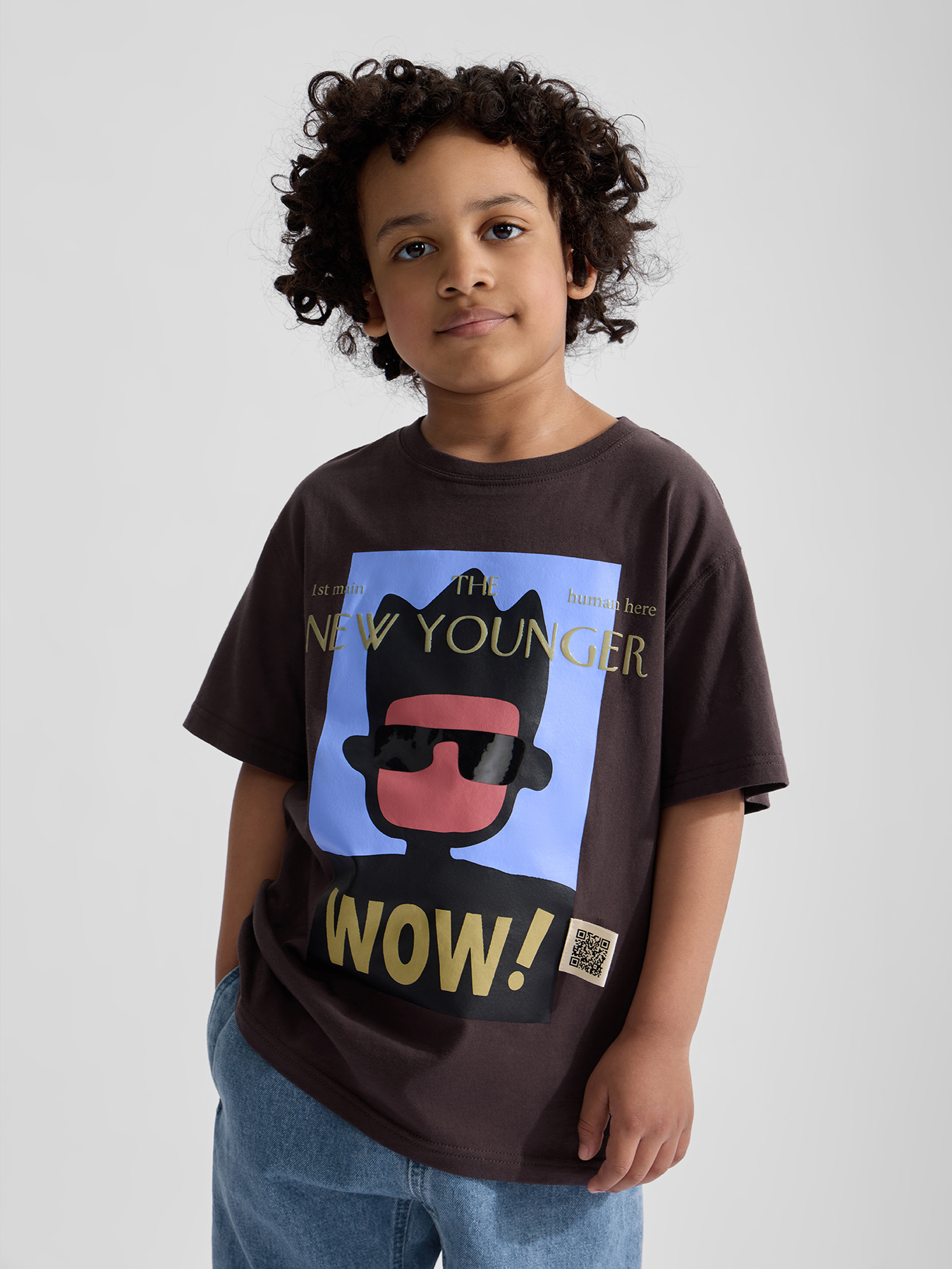 Футболка Happy Baby 88297_violet (wow) - фото 1