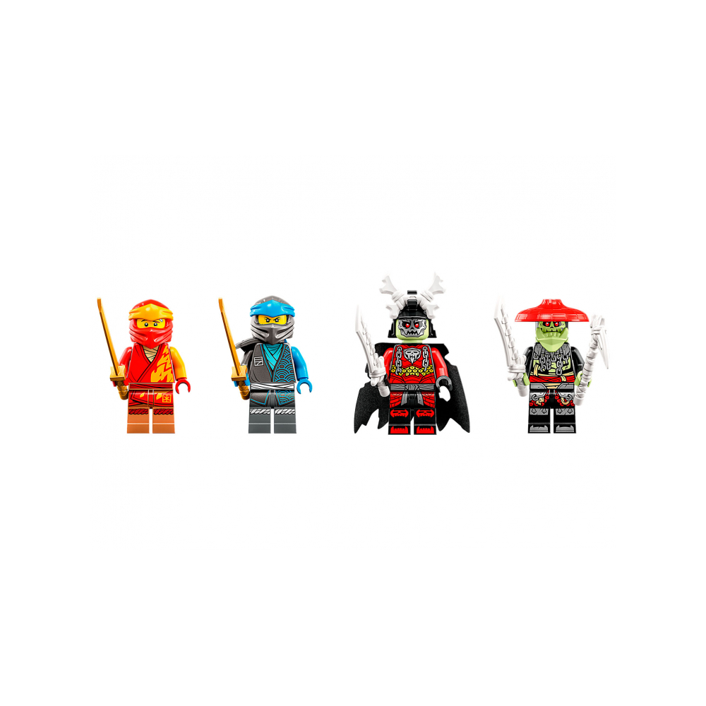 Конструктор LEGO NINJAGO Робот-гонщик Эво Кая 71783 307 дет. - фото 4