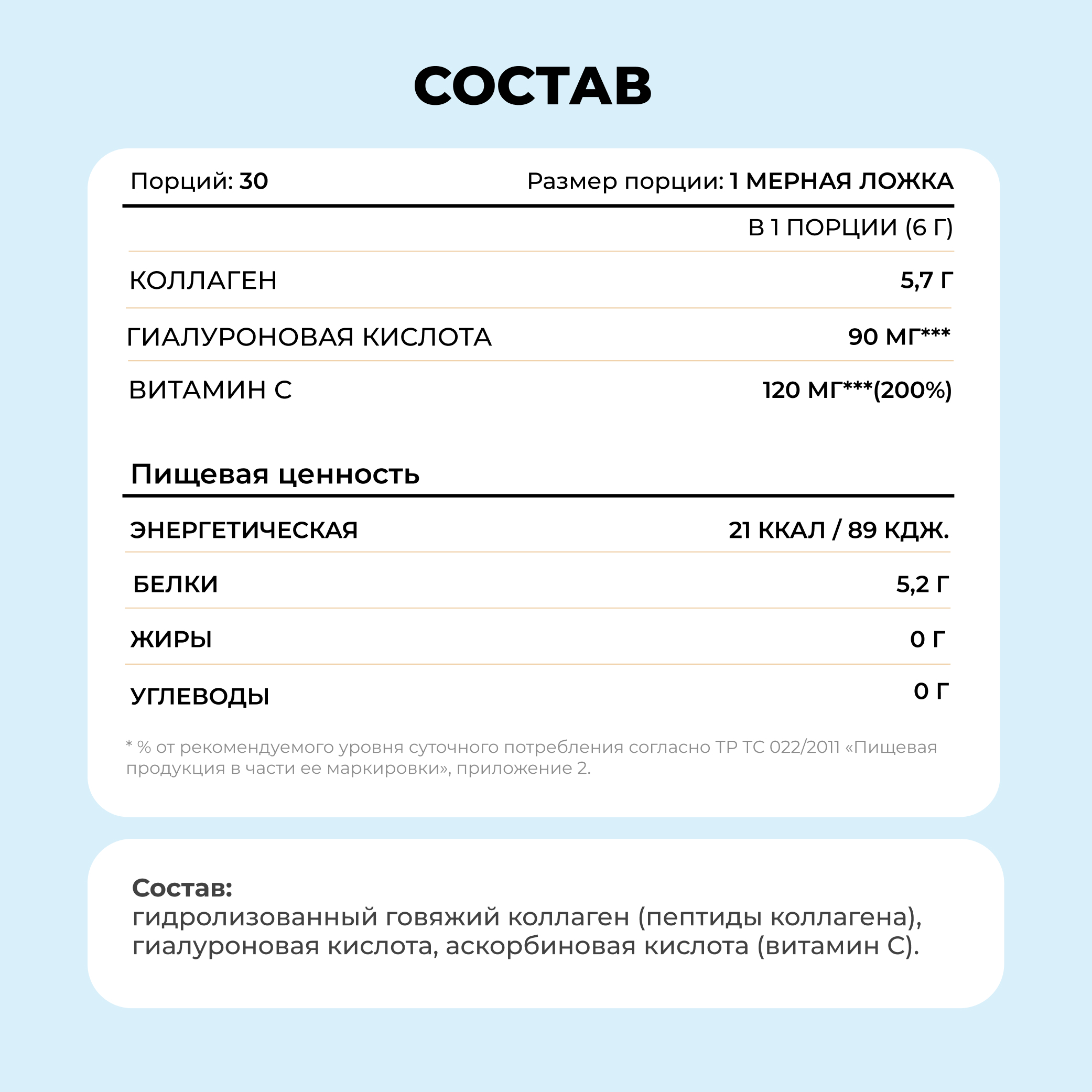 Пептидный коллаген LeafToGo с гиалуроновой кислотой и витамином С 180 гр - фото 7
