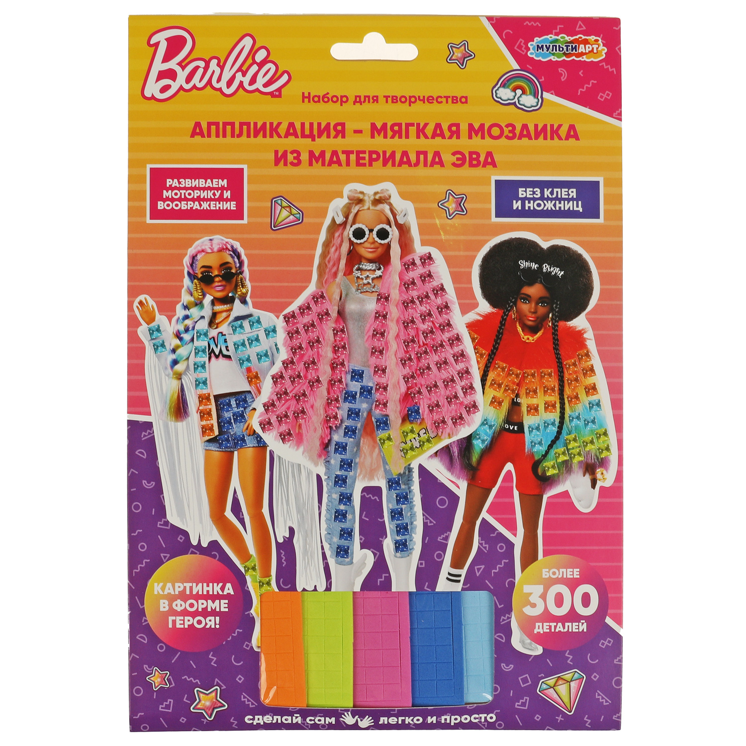 Аппликация Multiart Барби - фото 1