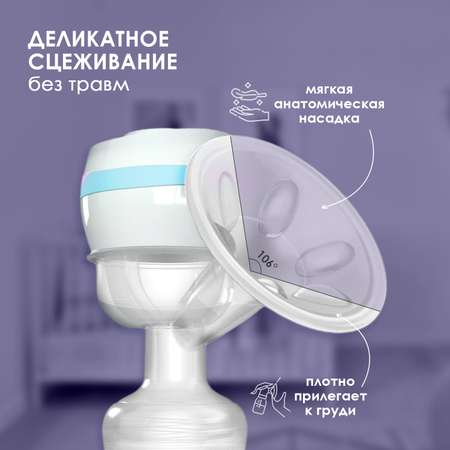 Молокоотсос электрический KUNDER беспроводной портативный 3х фазный
