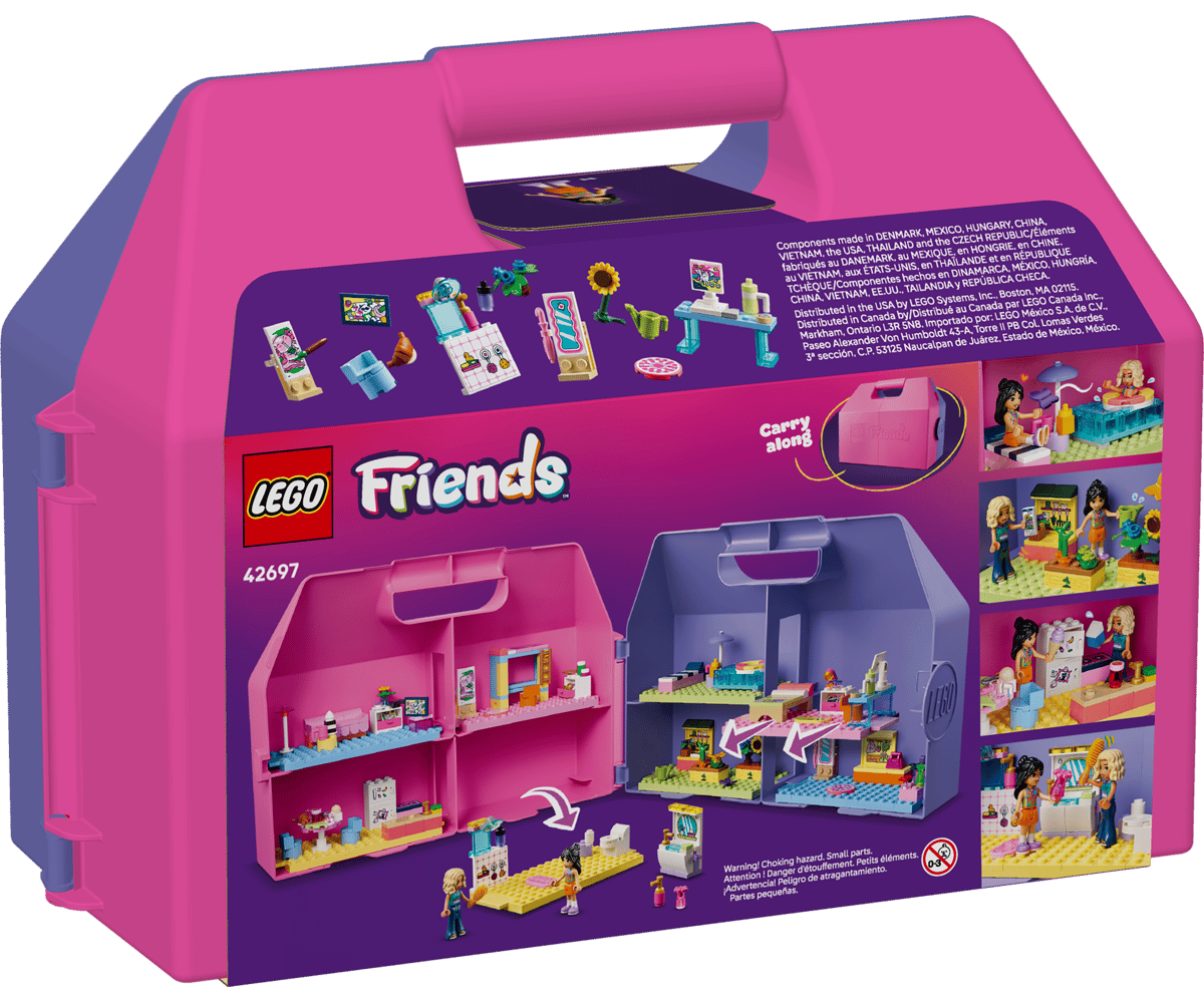 Конструктор LEGO Friends Креативный чемодан 355 дет. - фото 7