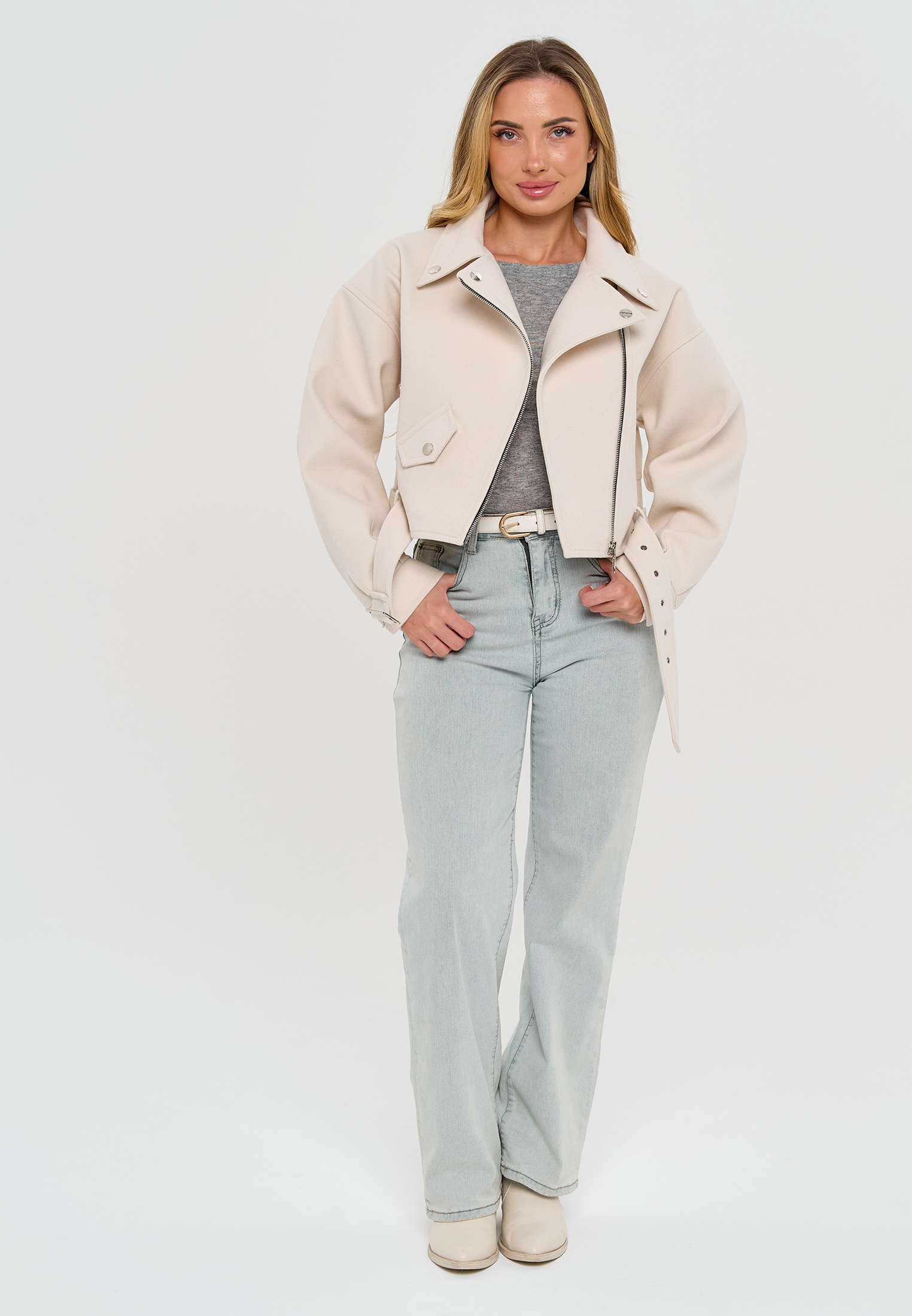 Косуха Stylish AMADEO AJ-8501-бежевый - фото 9