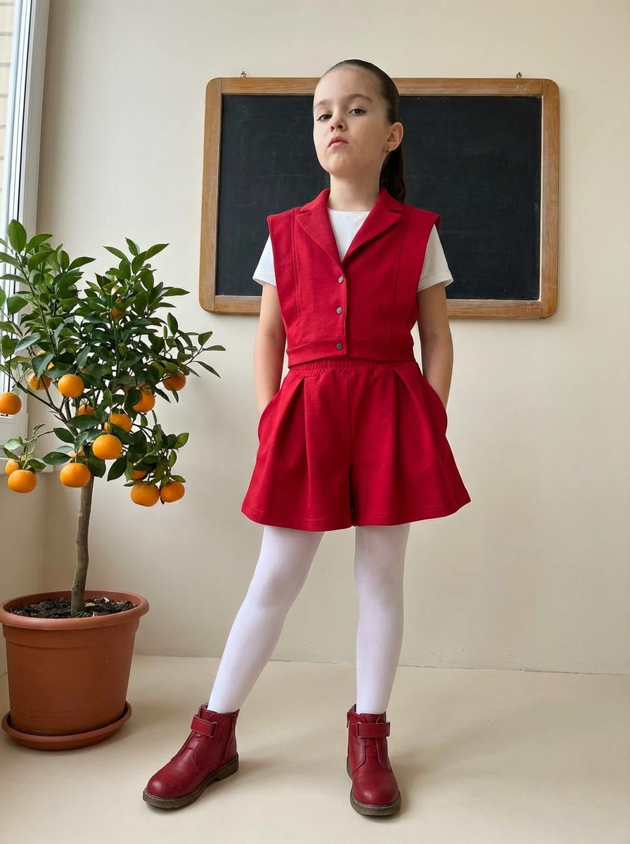 Костюм ДИКА SKS07/Красный - фото 7