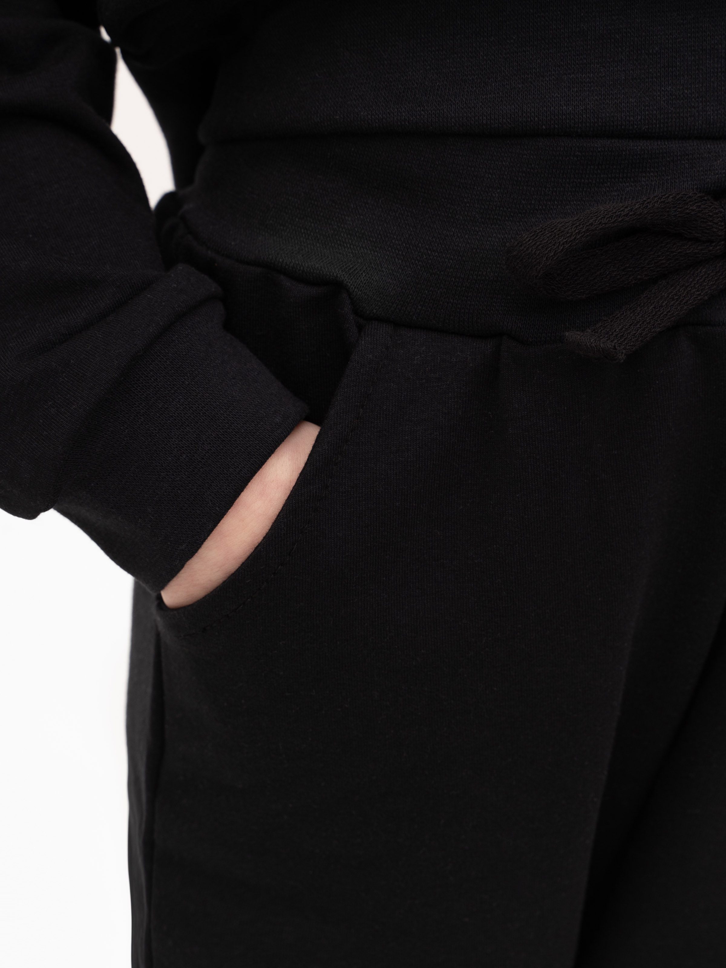 Костюм Утенок 7045г черный тедди байкер - фото 6