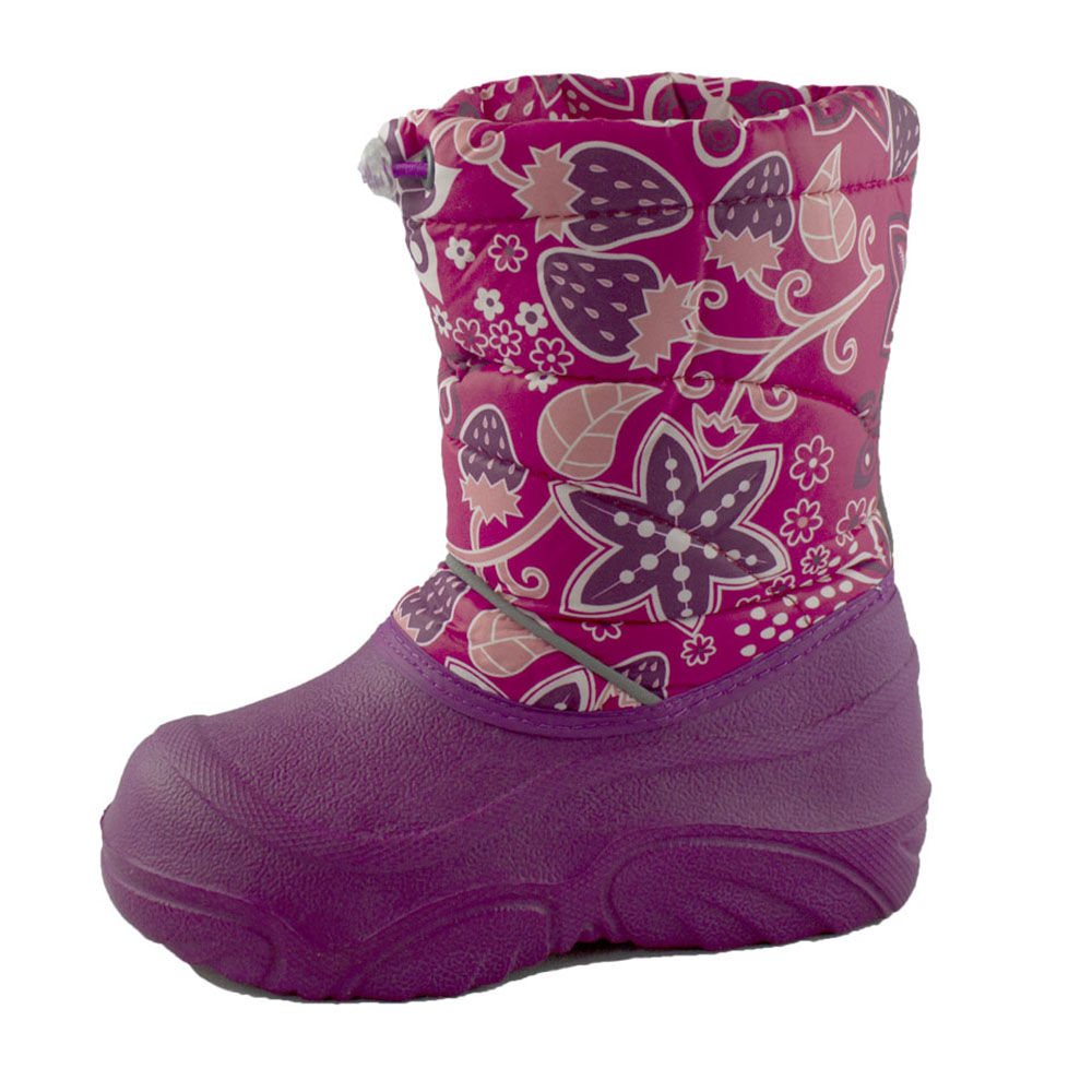 Сапоги Europen 40062-17-СВ EUROPEN Сапоги для девочки,красно-сиреневый - фото 1