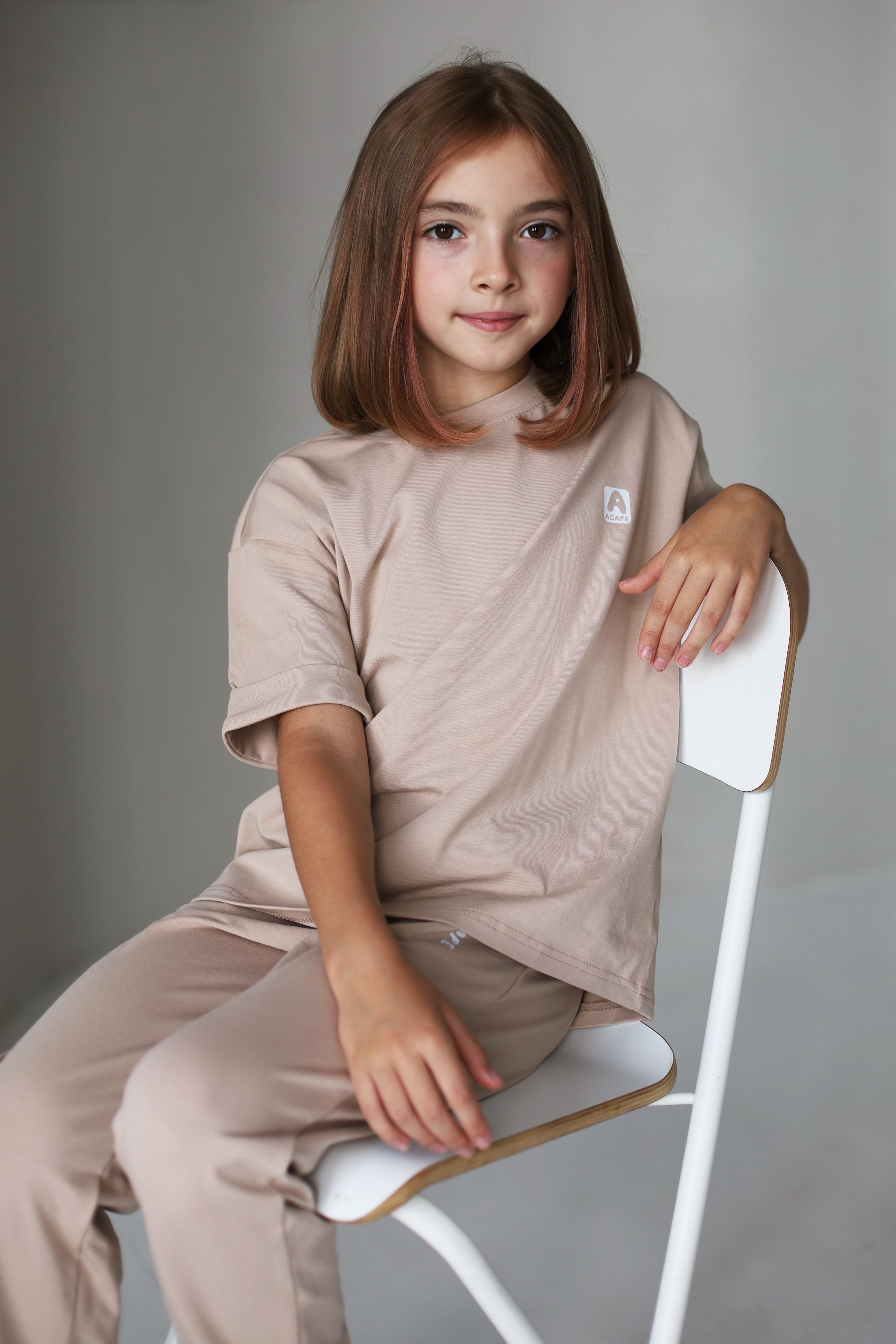 Костюм Агапэ 8017_бежевый - фото 3