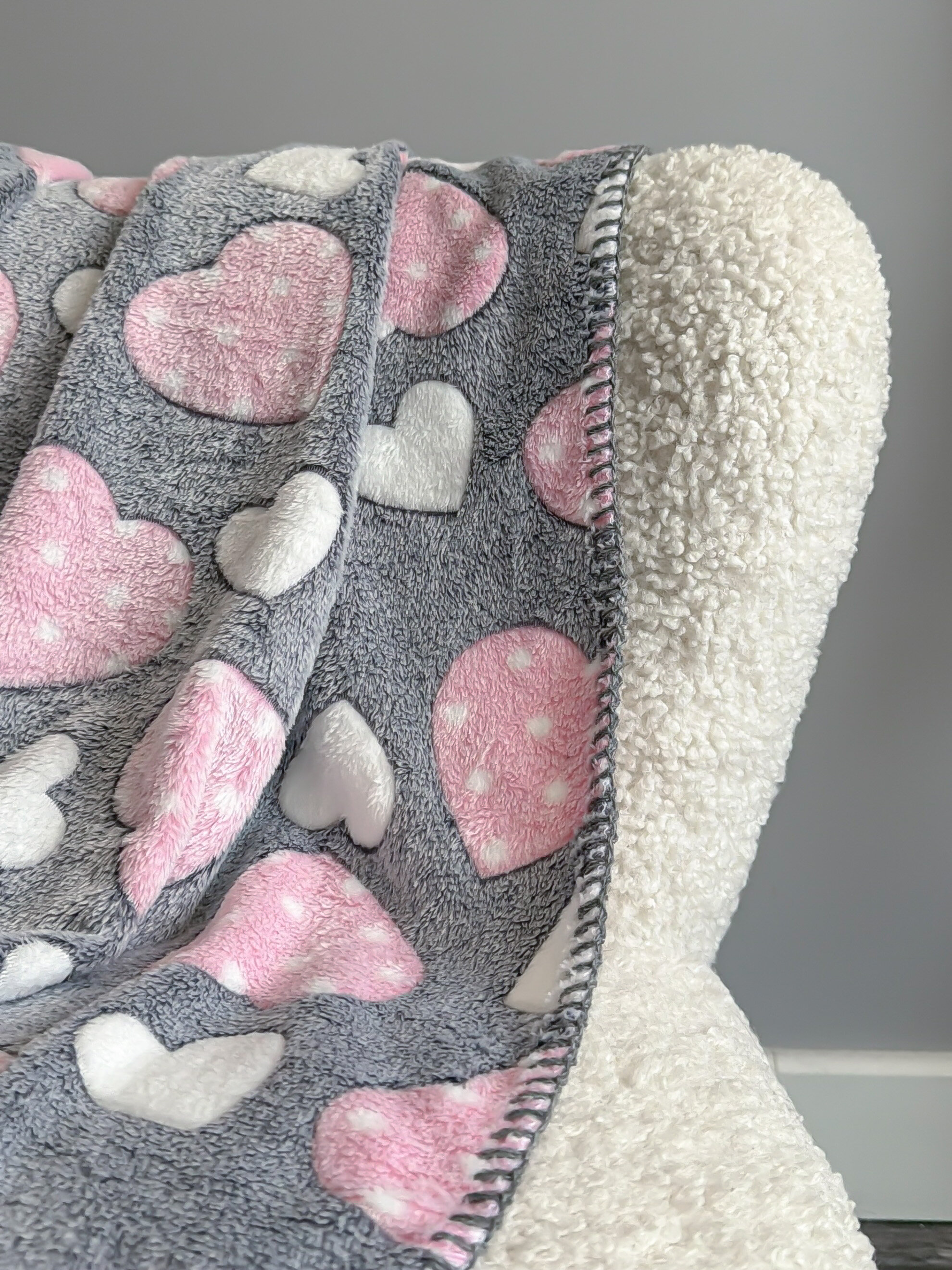 Плед ОТК 100 x 75 см велсофт - фото 4