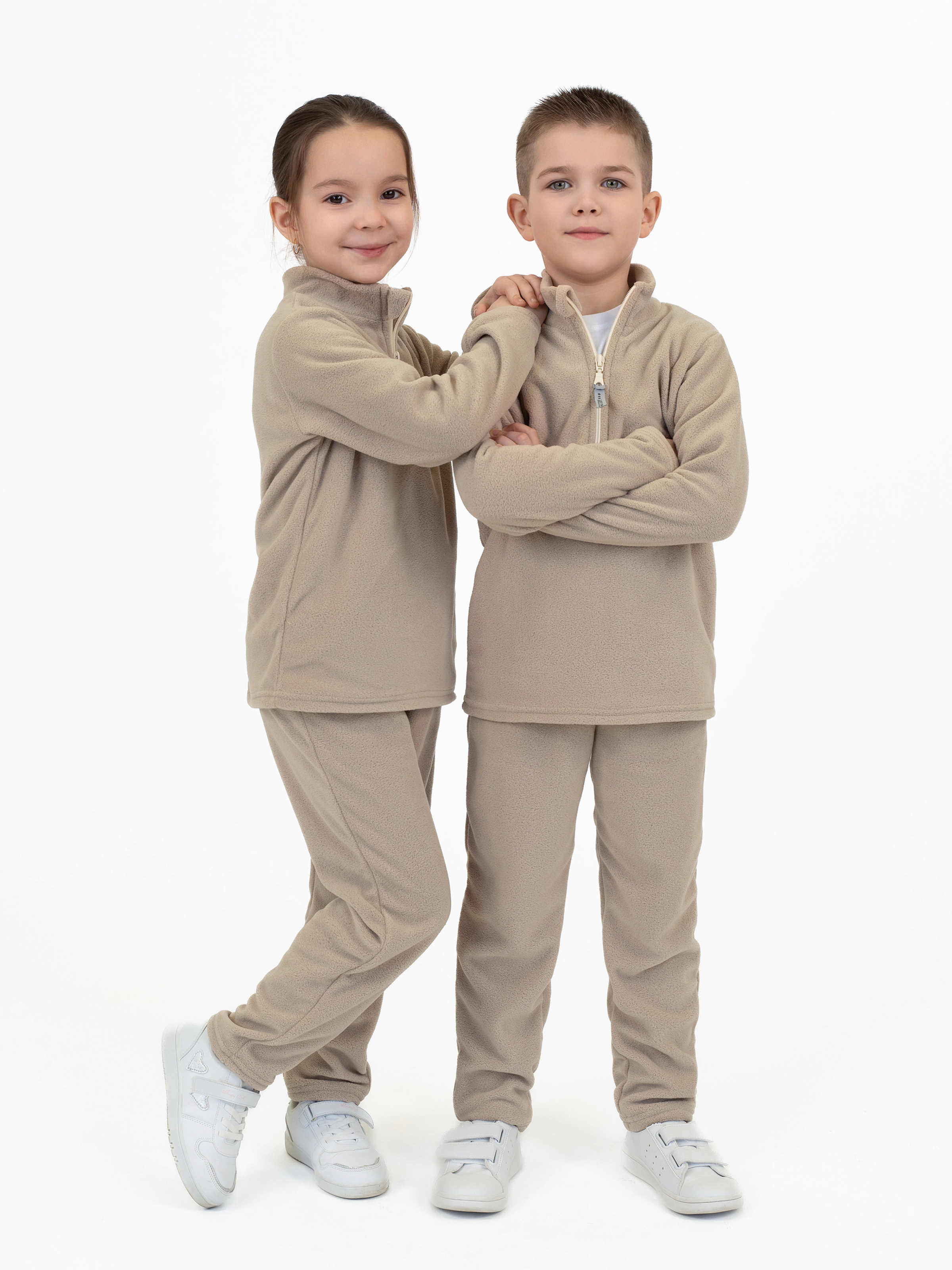 Толстовка и брюки Утенок 7052г(ш) какао - фото 2