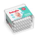 Ватные палочки BabyGo С ограничителем 64 шт.
