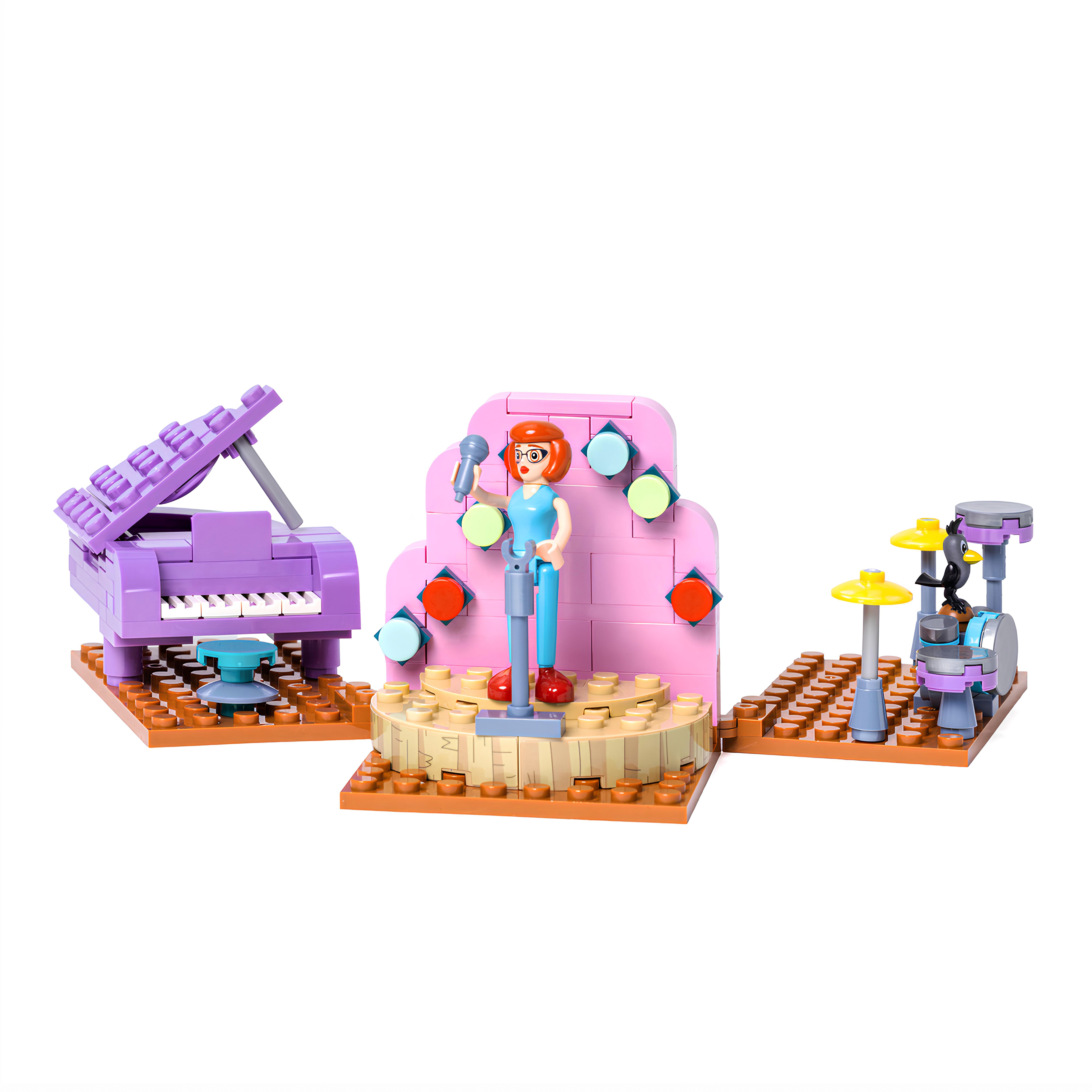 Конструктор Союзмультфильм Простоквашино Выступление 141 дет. - фото 7