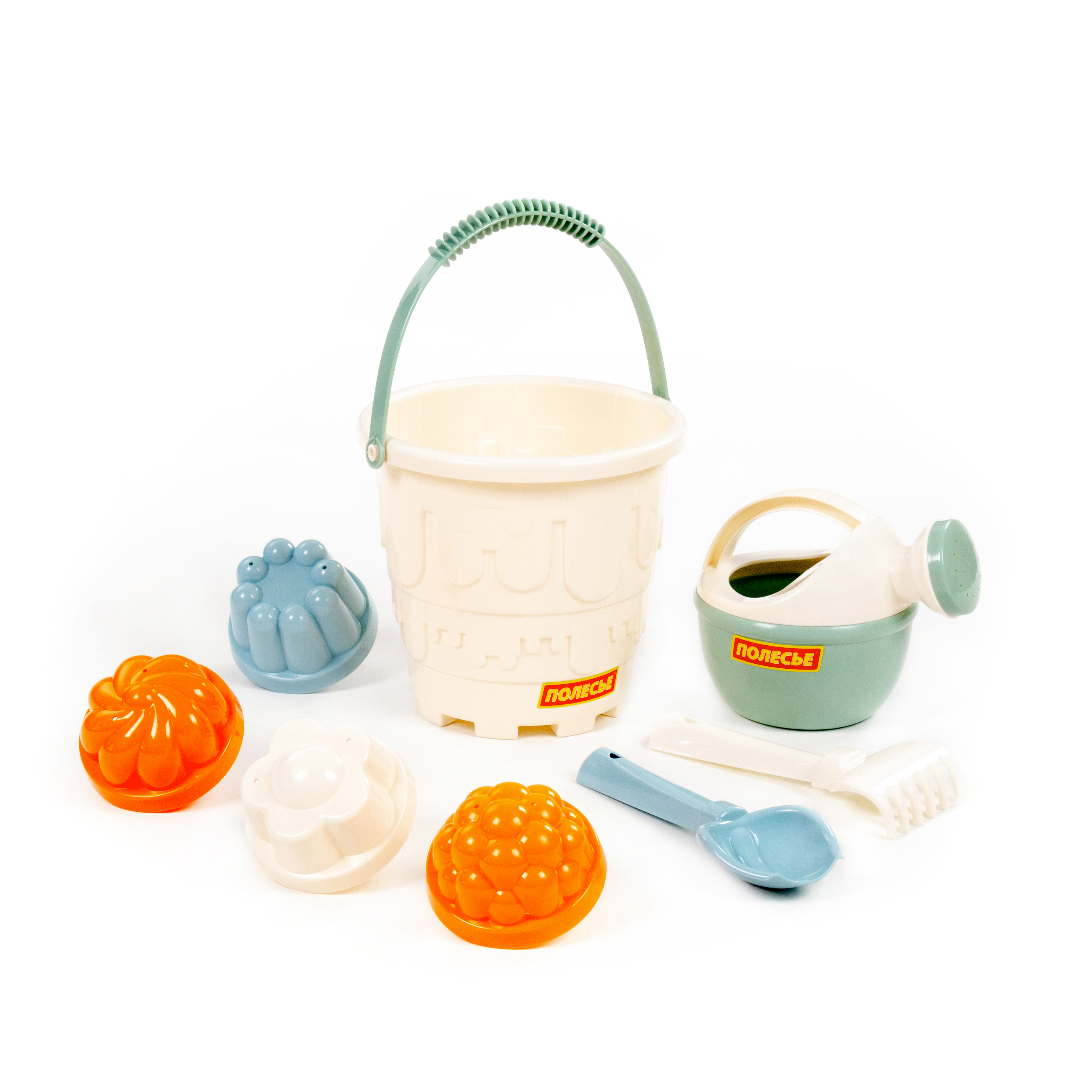 Песочный набор Полесье 8 элементов 1 предм. - фото 4
