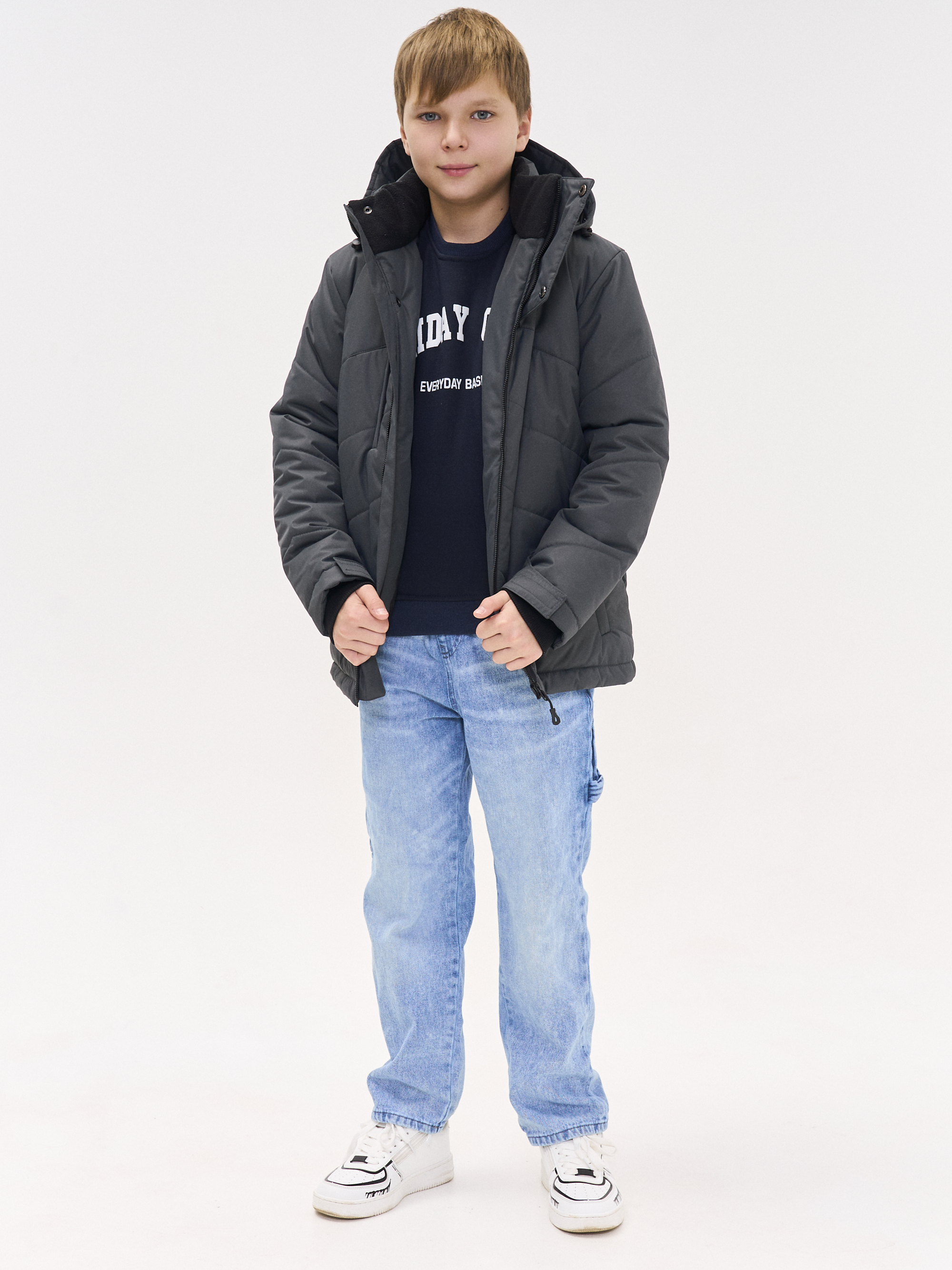 Куртка RODOS М-315/1/темно-серый - фото 13