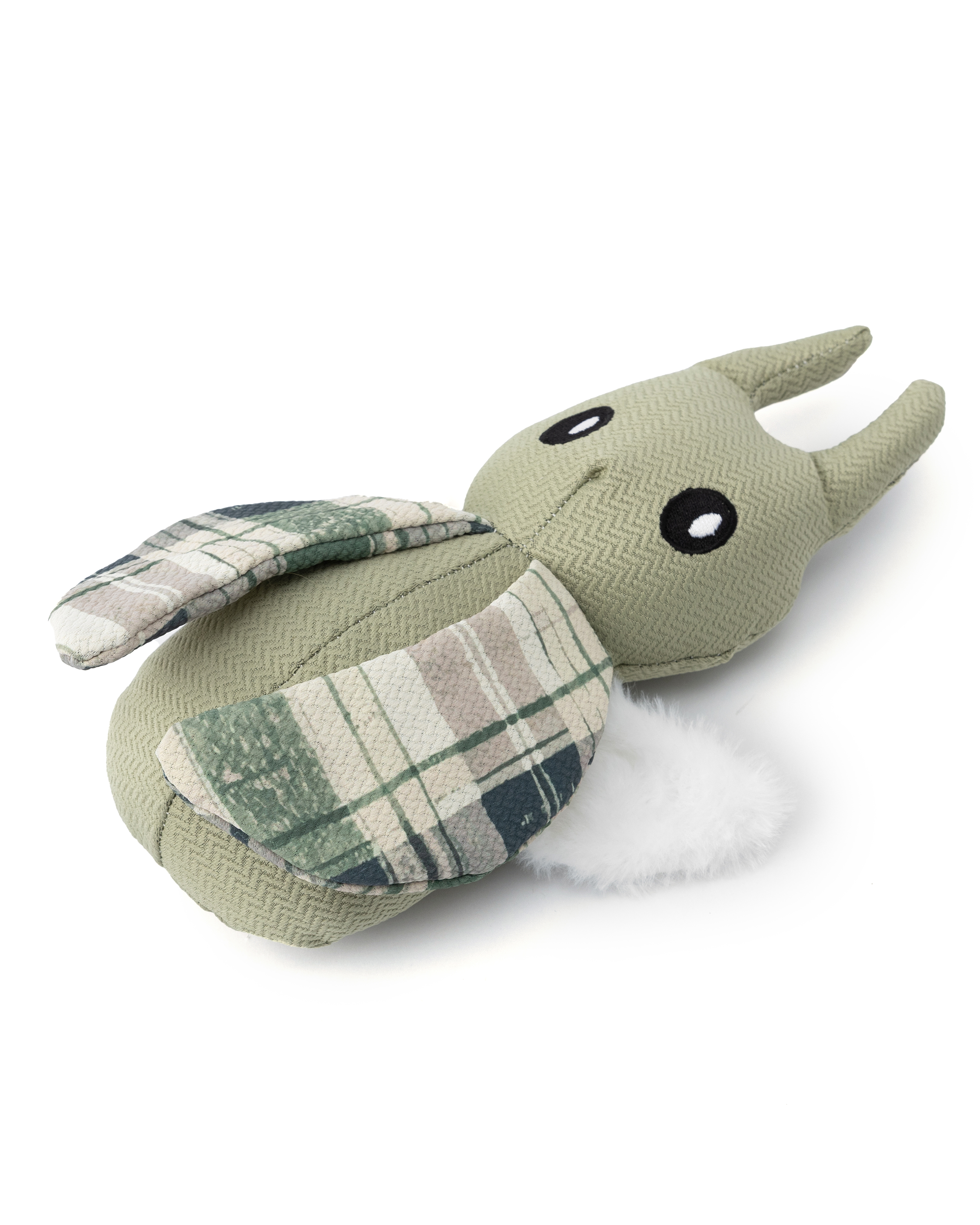 Игрушка для собак Barbaks Жук Геннадий мягкий пищит шуршит 30*18см - фото 1