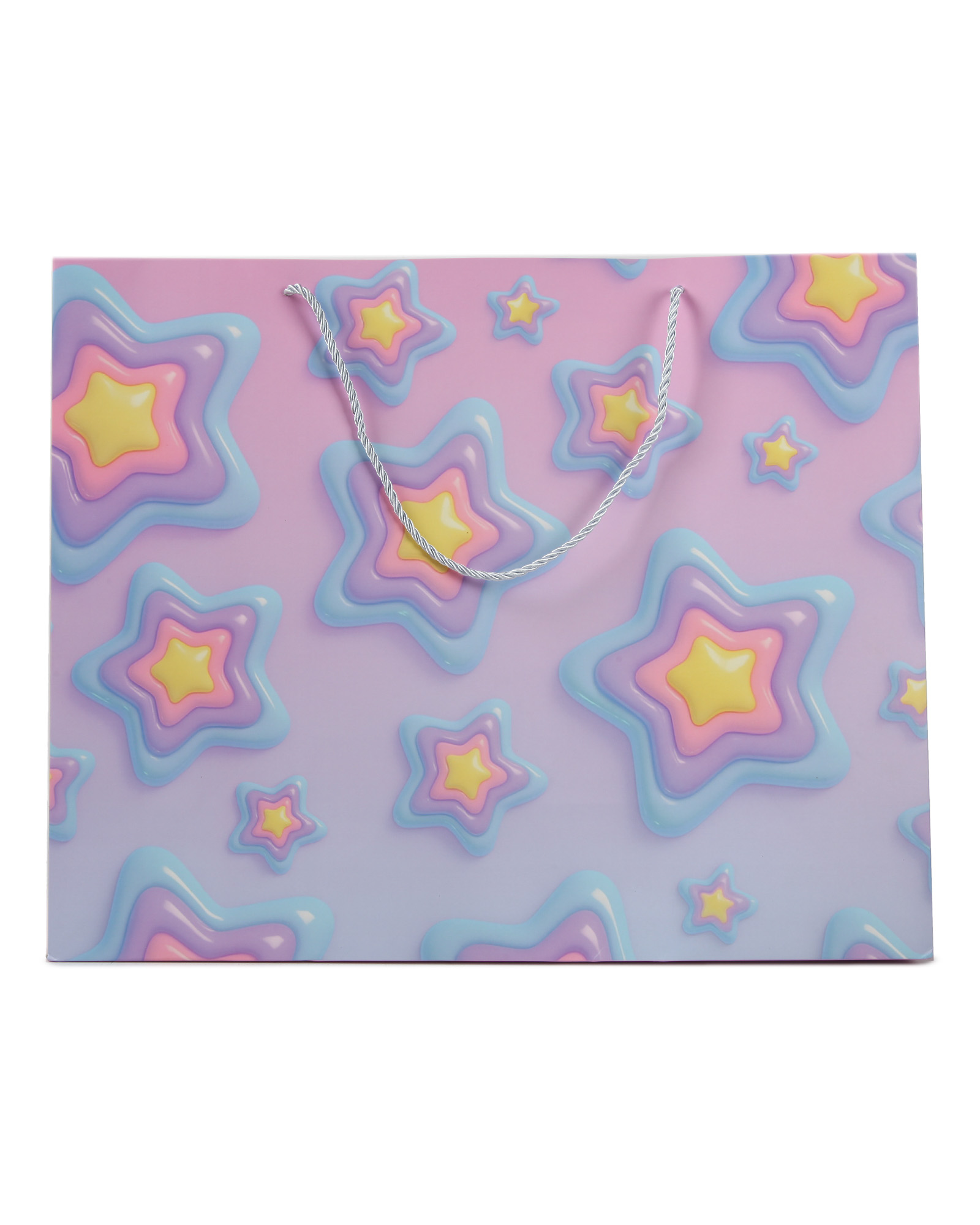 Пакет подарочный Attivio Звёзды 50*40*17 - фото 6