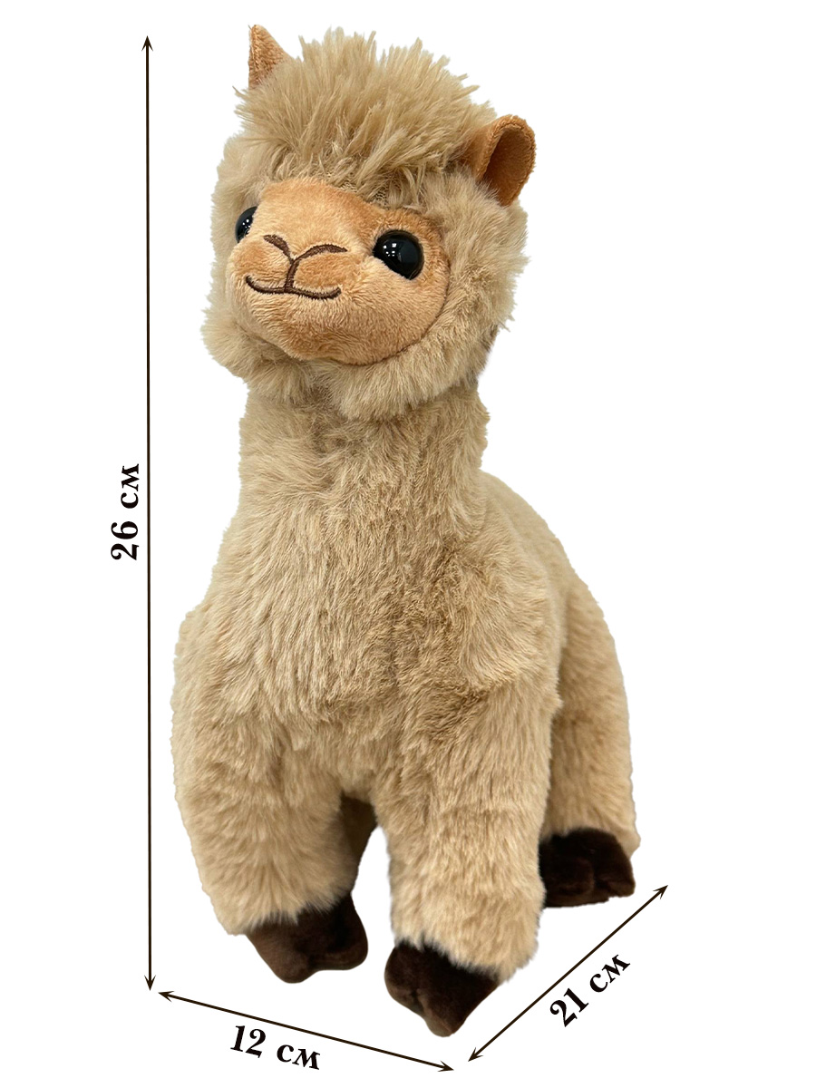 Мягкая игрушка All About Nature альпака - фото 7