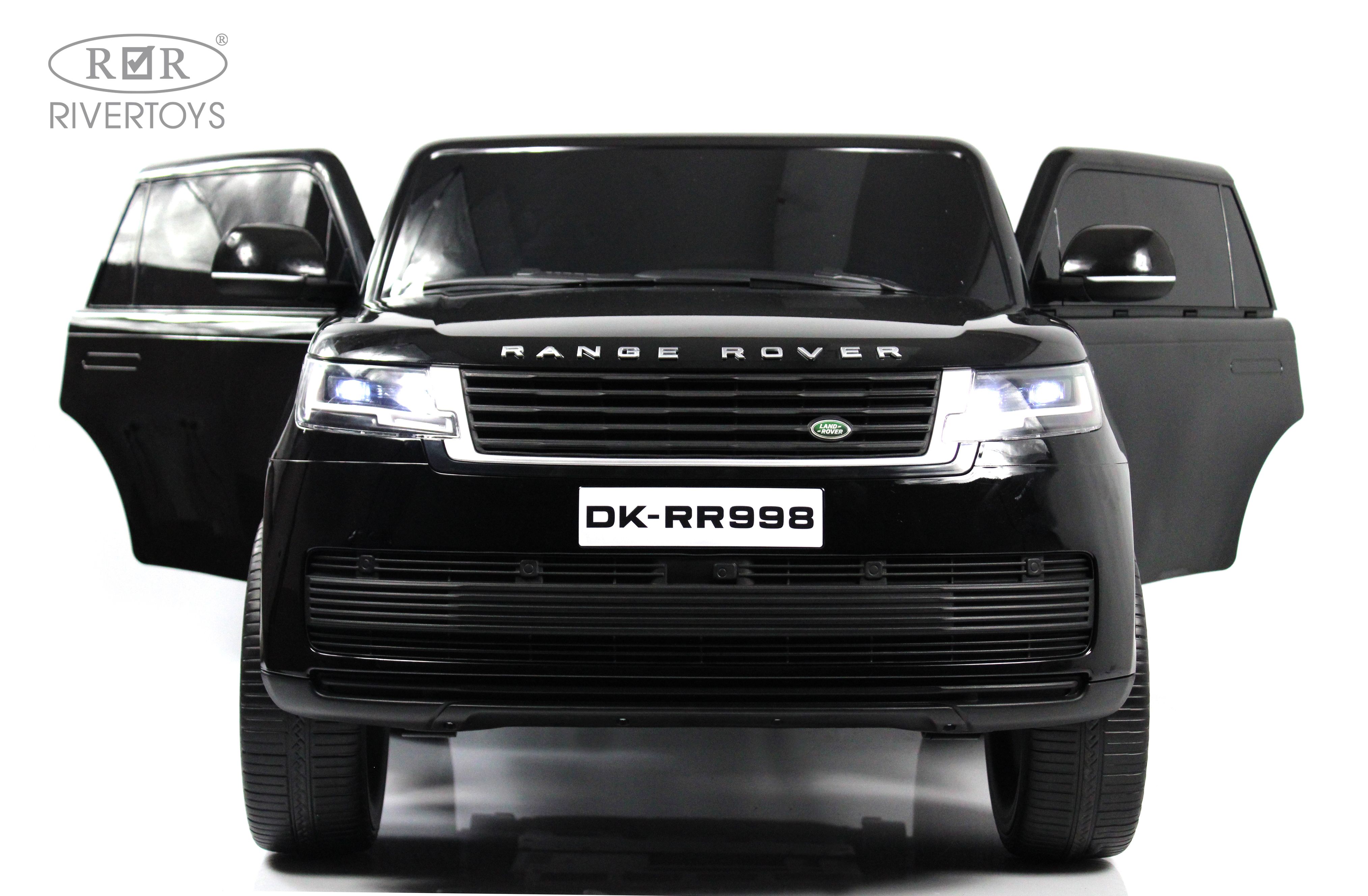 Электромобиль RIVERTOYS Y999YY-BLACK-GLANEC С пультом ДУ - фото 16