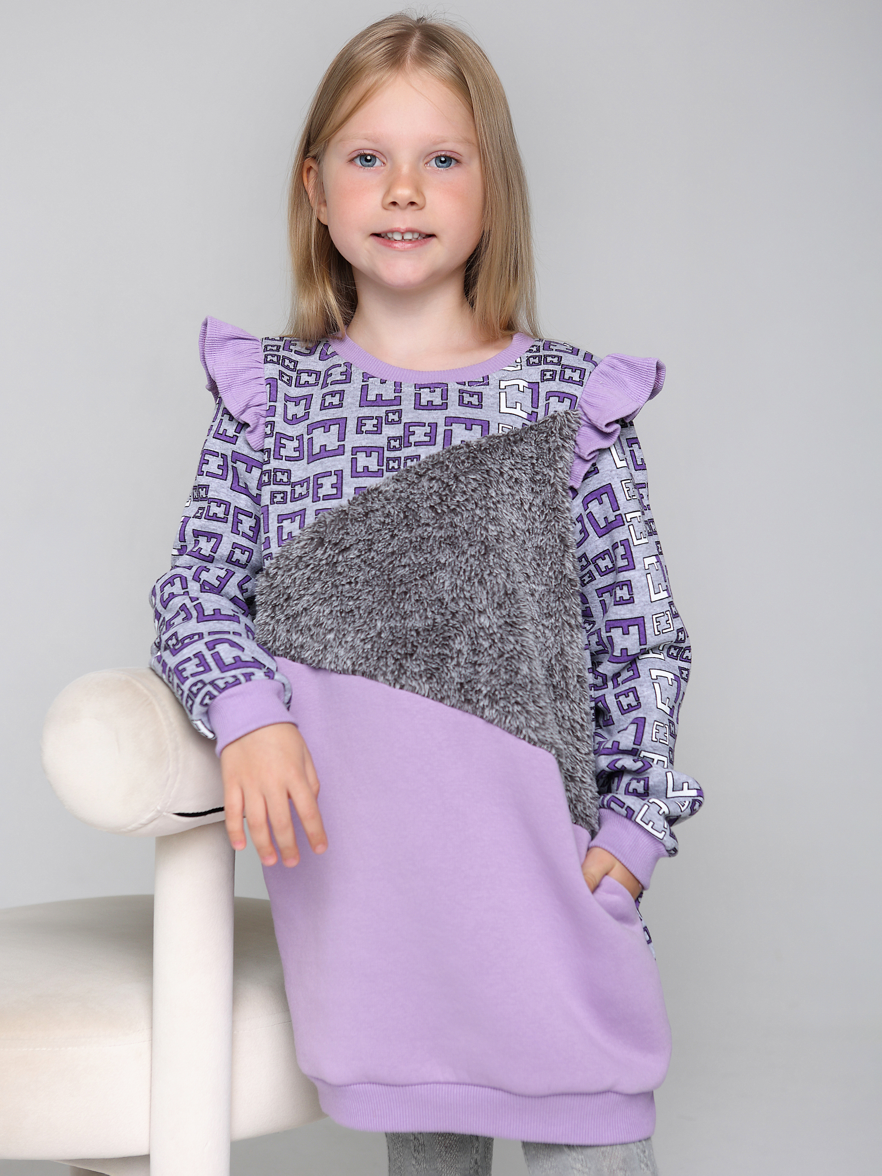 Платье-худи АЙАС 27-644-25-04 - фото 1