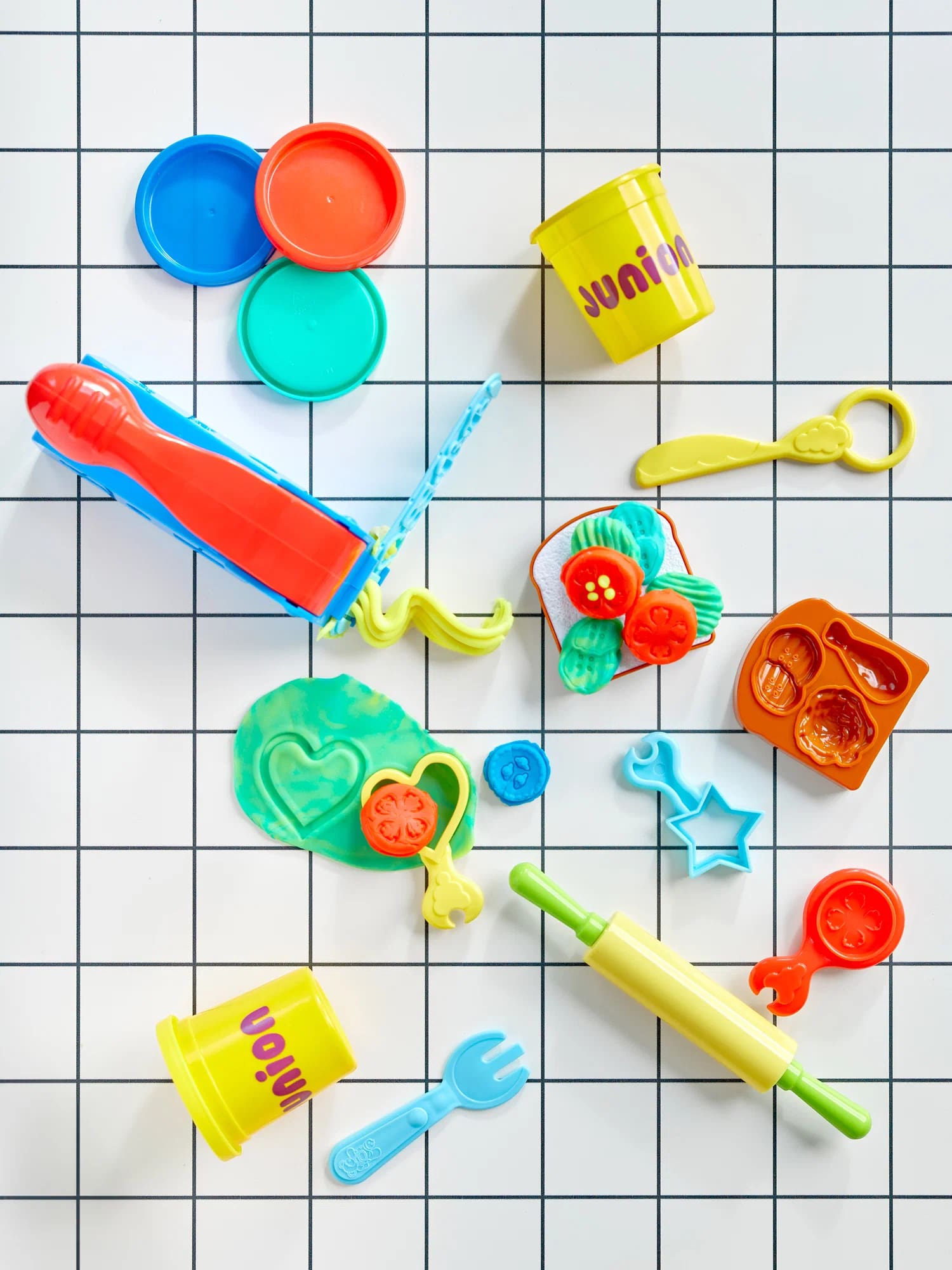 Тесто-пластилин Junion Чудо-Пикничок 5 цв. - фото 13