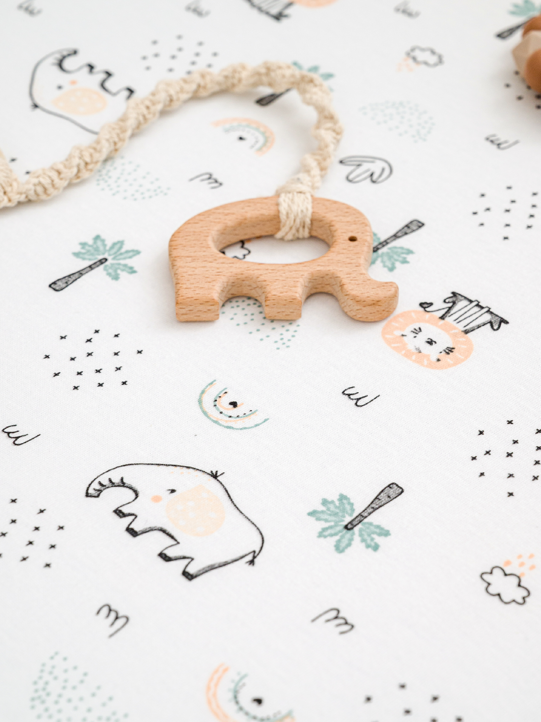 Простыня Mrs.Stretch Mr.Jersy сафари /зеленый 60 x 120 см на резинке 2 шт. - фото 14