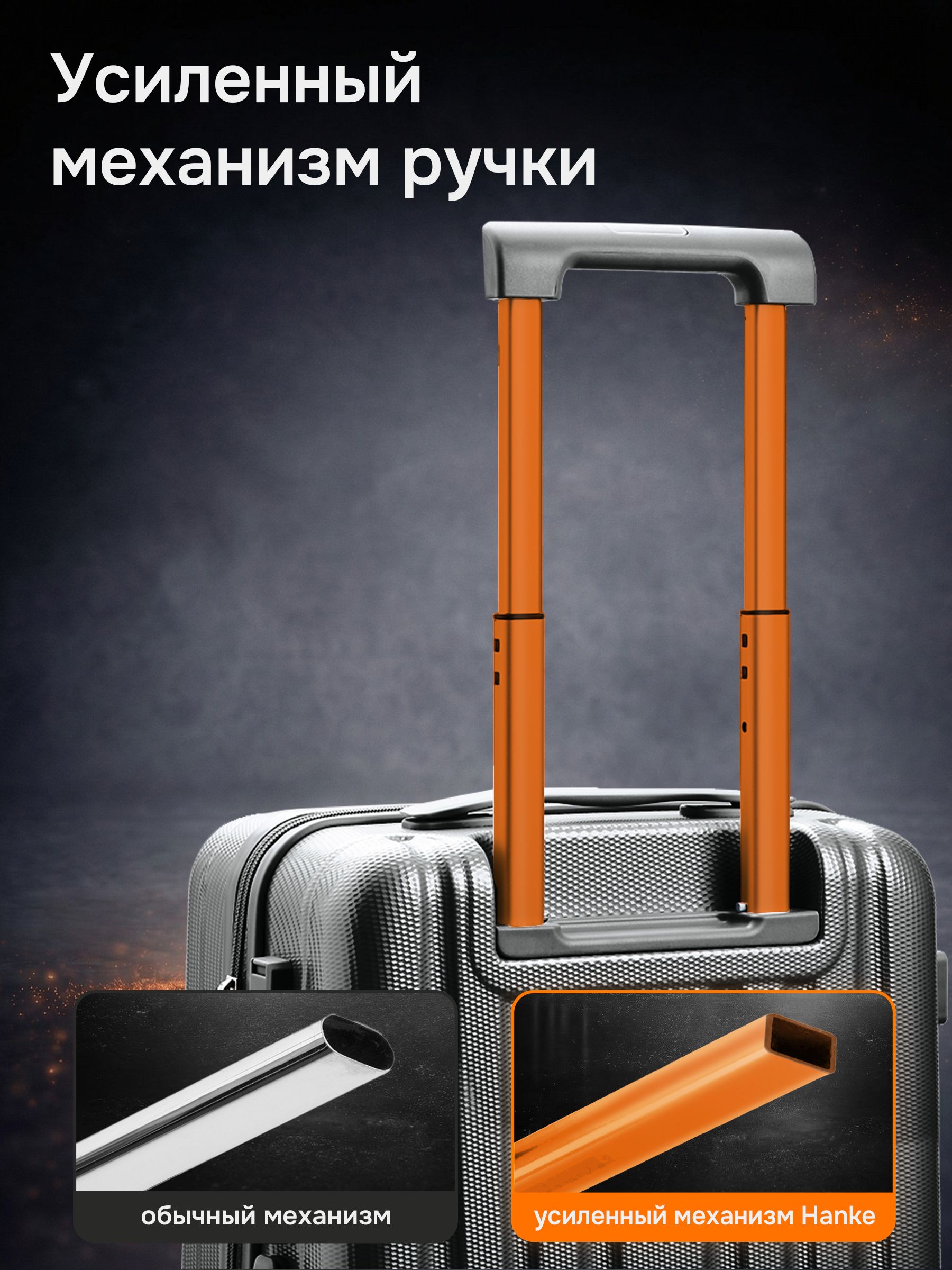 Чемодан Hanke H-80002 - фото 4