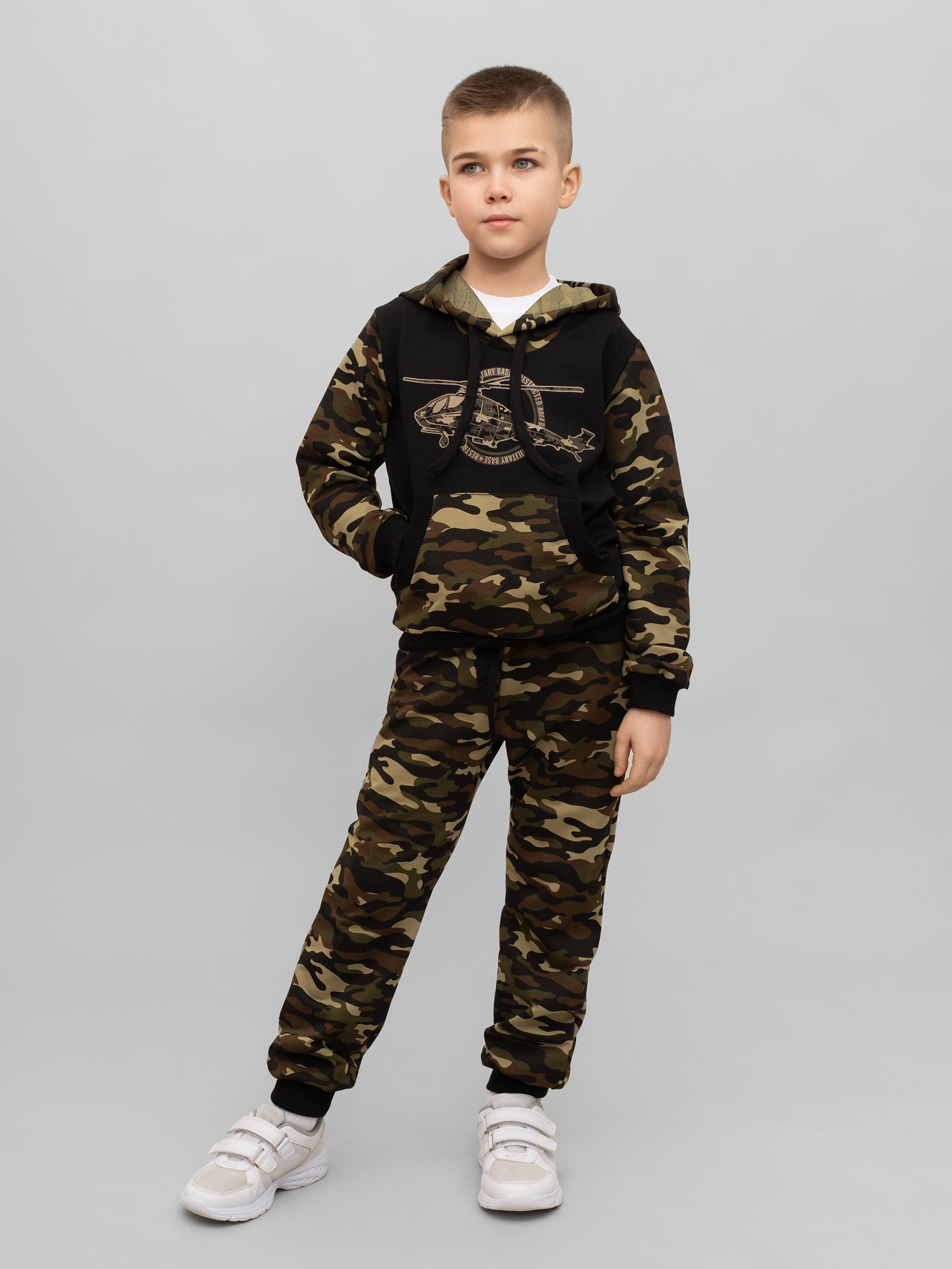 Худи и брюки Утенок 747 хаки экспедиция - фото 14