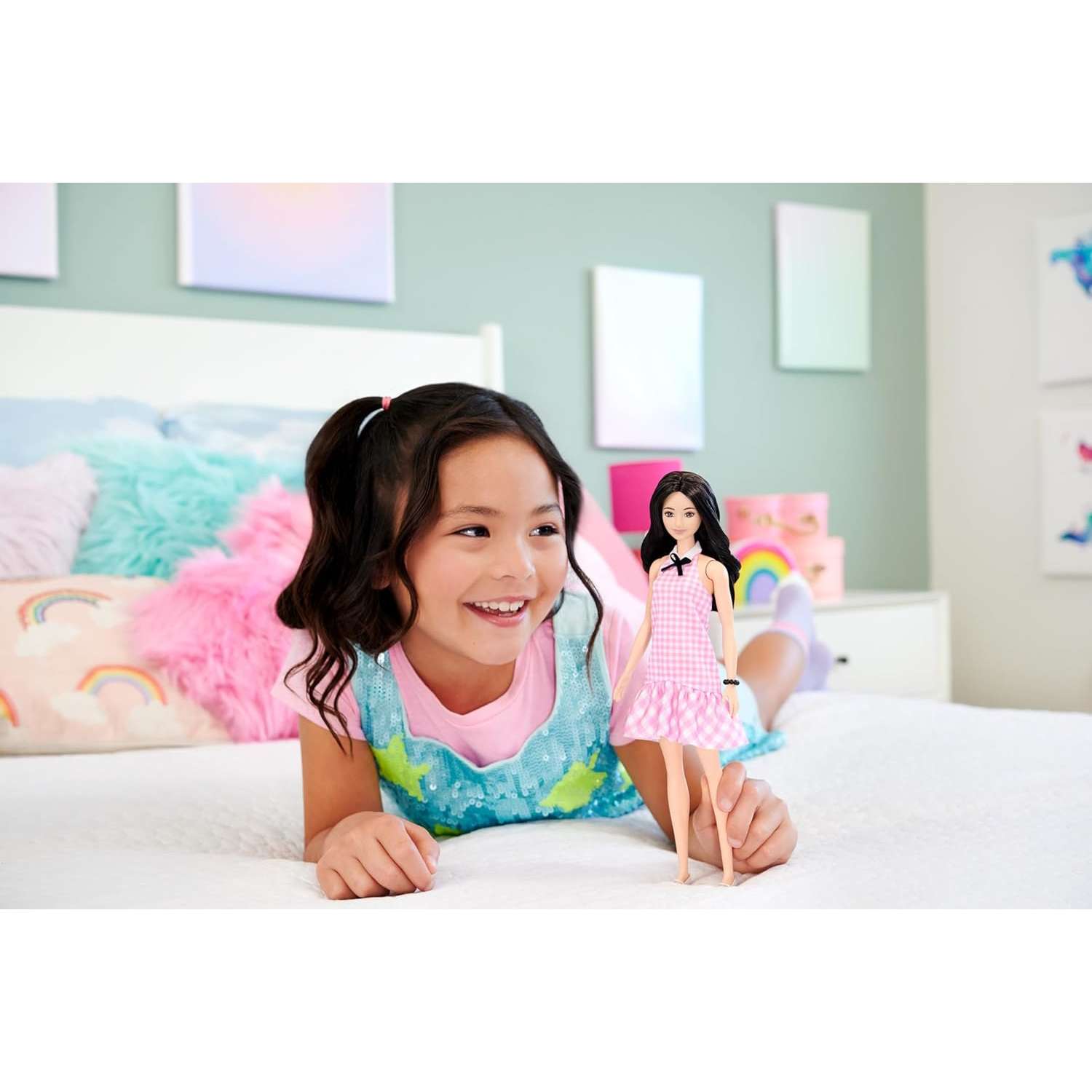 Кукла модельная Barbie Fashionistas HRH21 - фото 6